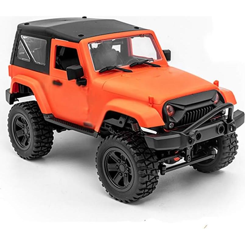Coche RC GoolRC 1/14 4WD Todo Terreno Naranja LED