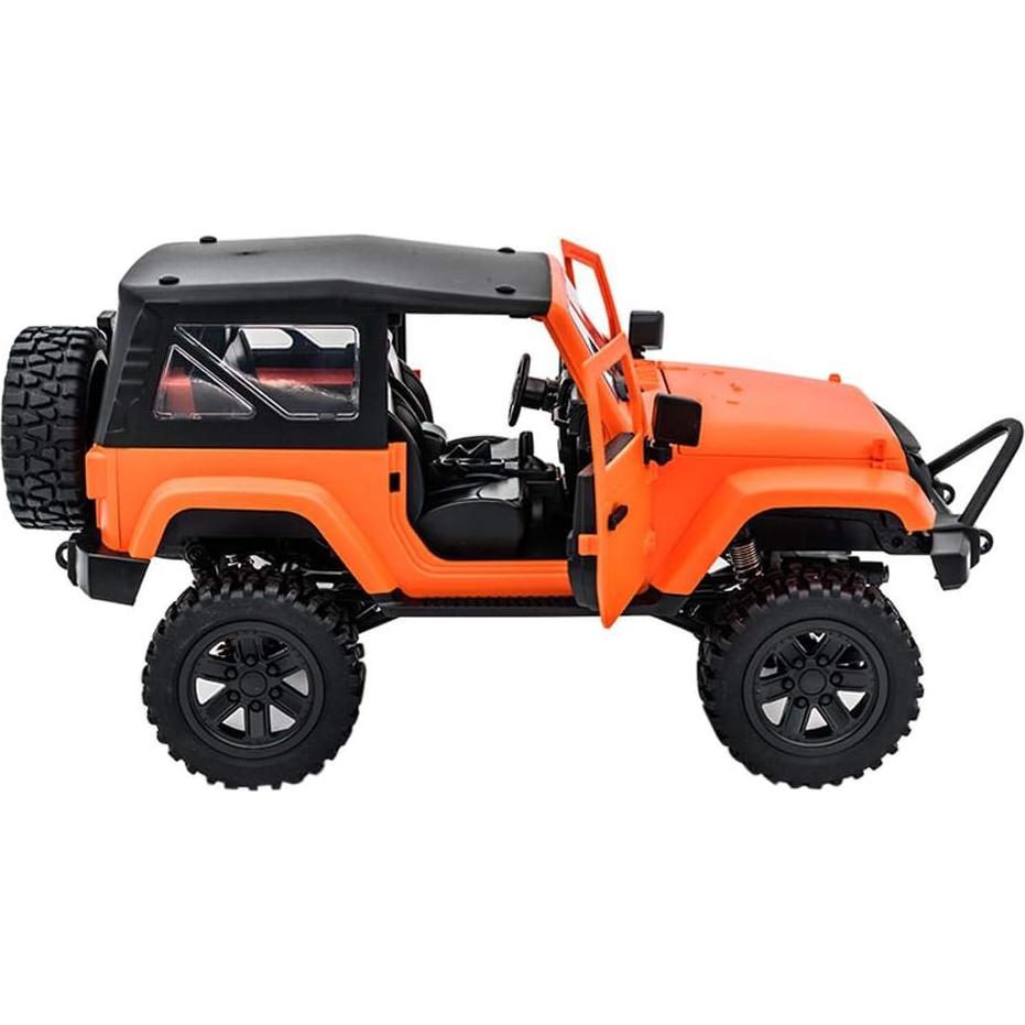 Coche RC GoolRC 1/14 4WD Todo Terreno Naranja LED