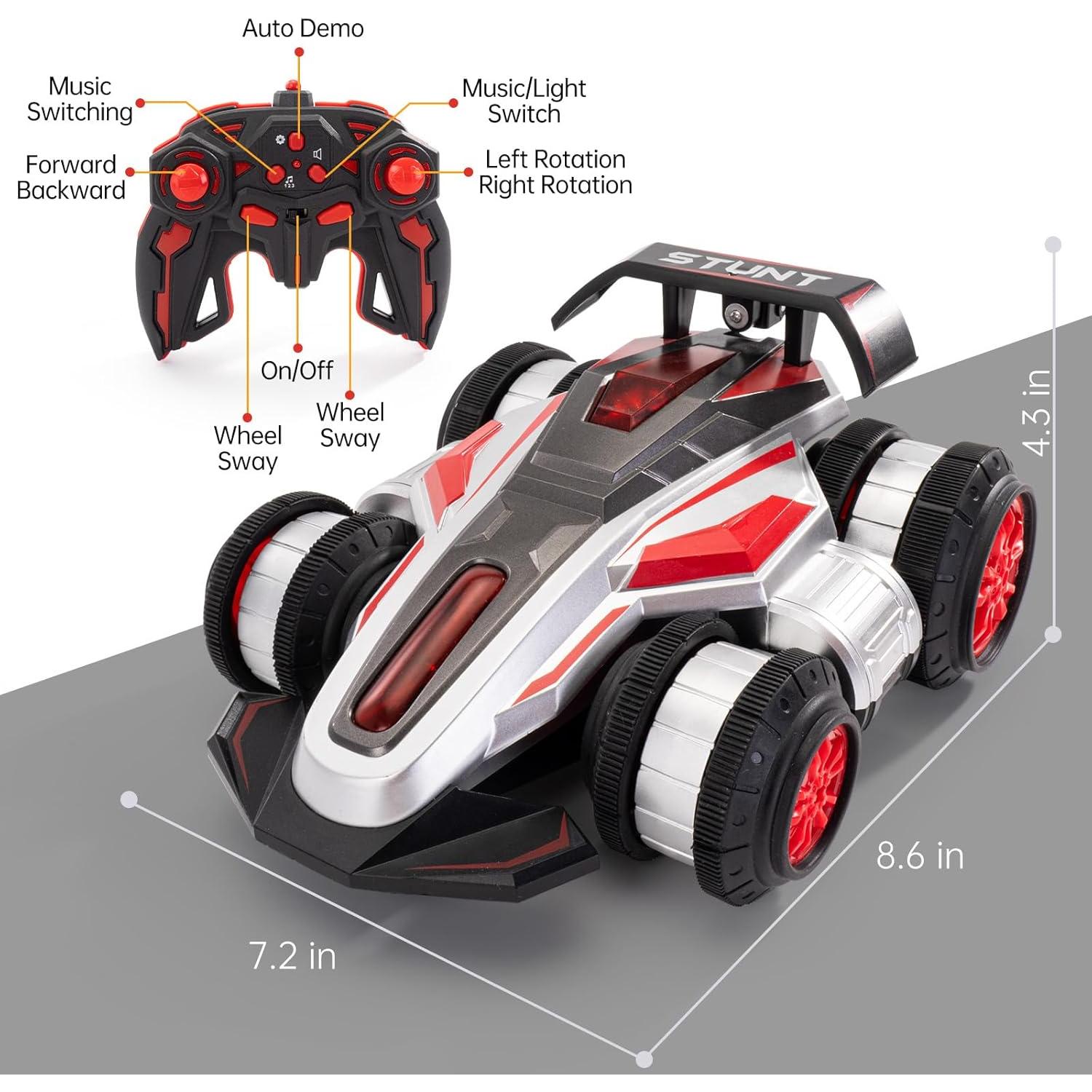 Coche RC Acrobacias 4WD LUZHIS 1:14 360° Control Remoto