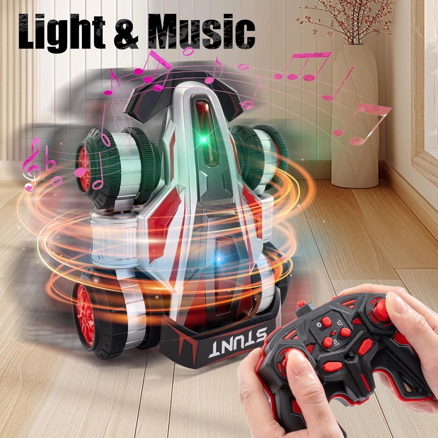 Coche RC Acrobacias 4WD LUZHIS 1:14 360° Control Remoto