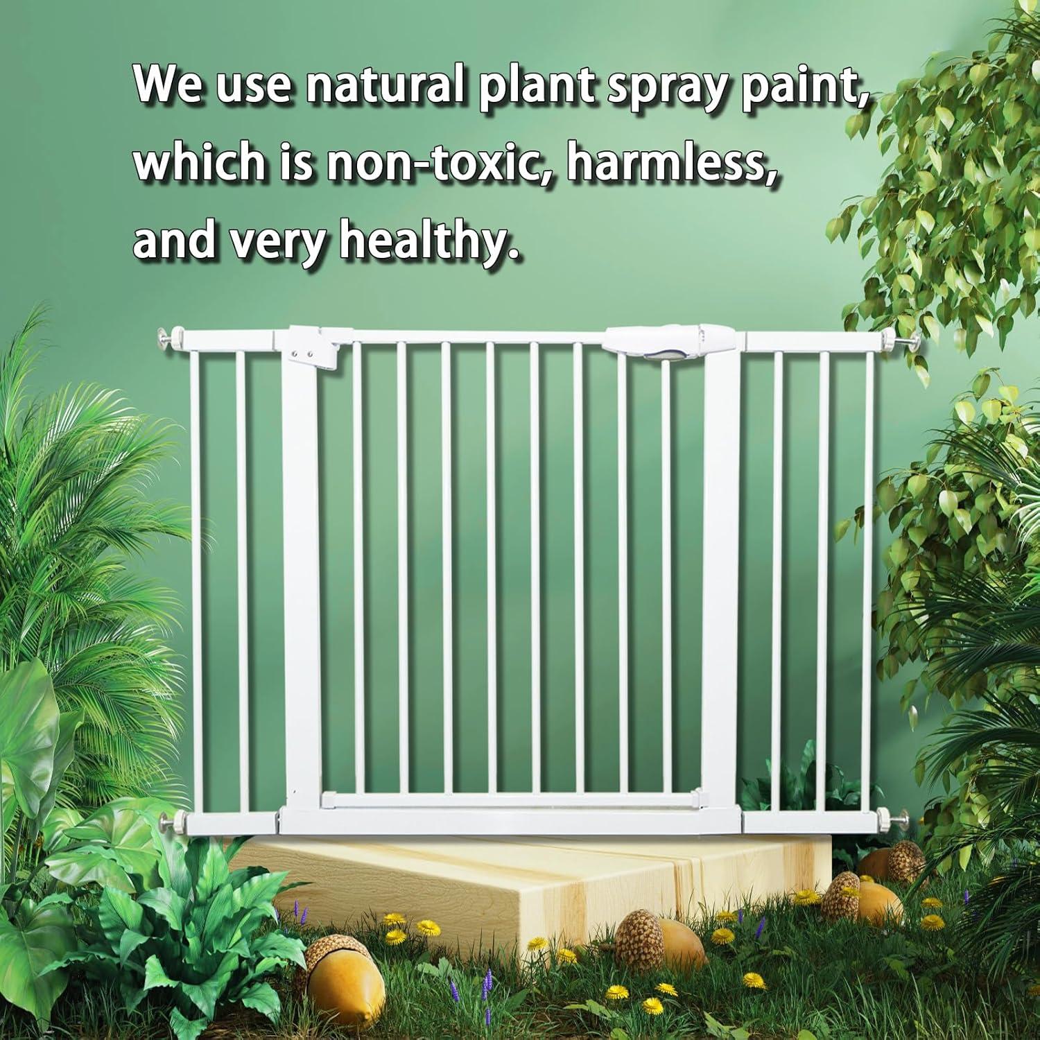 Puerta para Bebés HOOJUKE 57.5-77.5 cm Extra Ancha