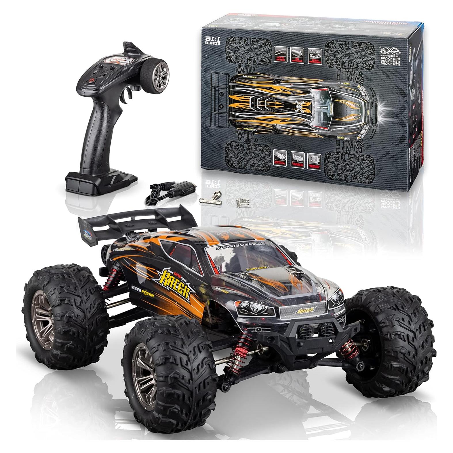 Caminón RC Torxxer 1:16 Brushless 4WD Off Road Naranja