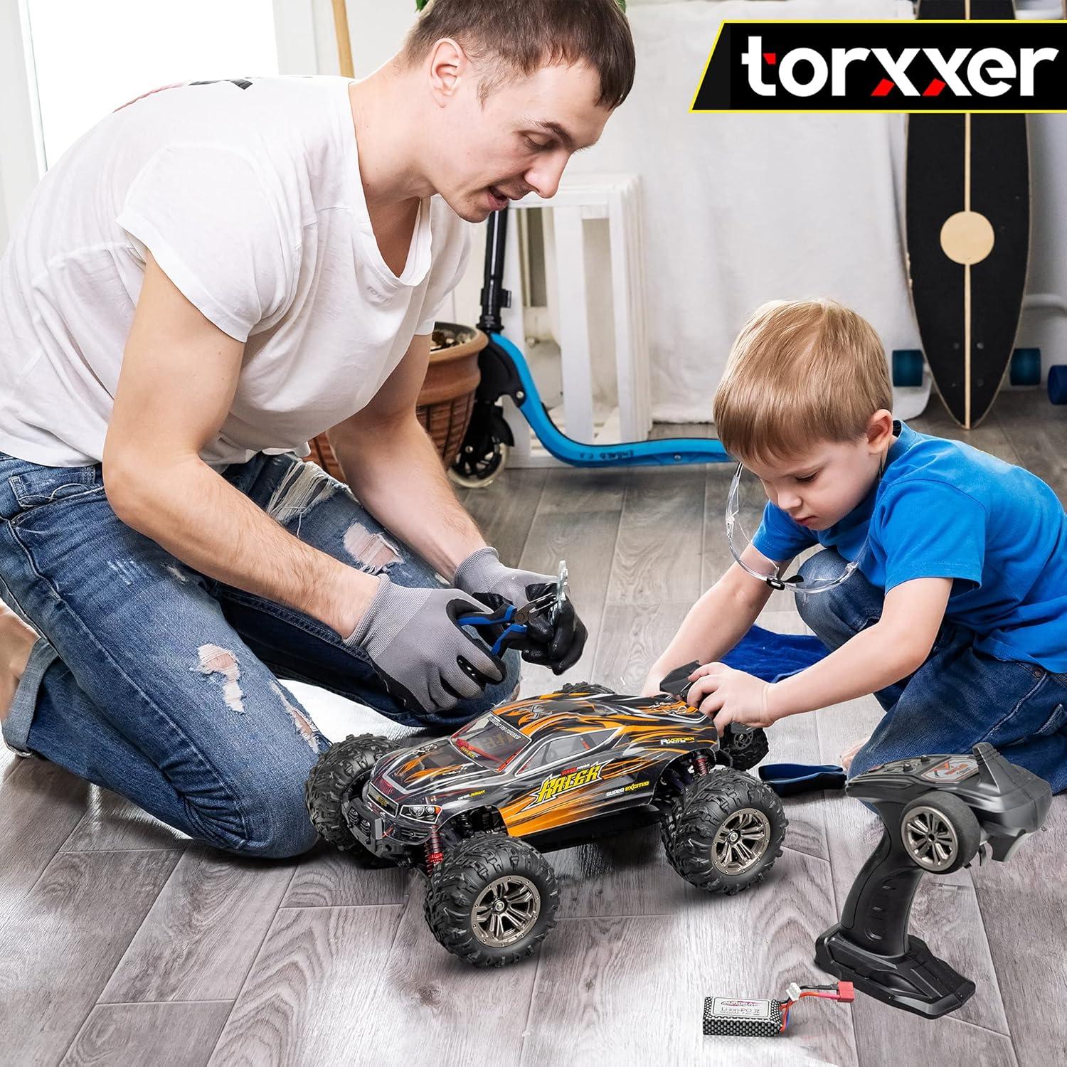 Caminón RC Torxxer 1:16 Brushless 4WD Off Road Naranja