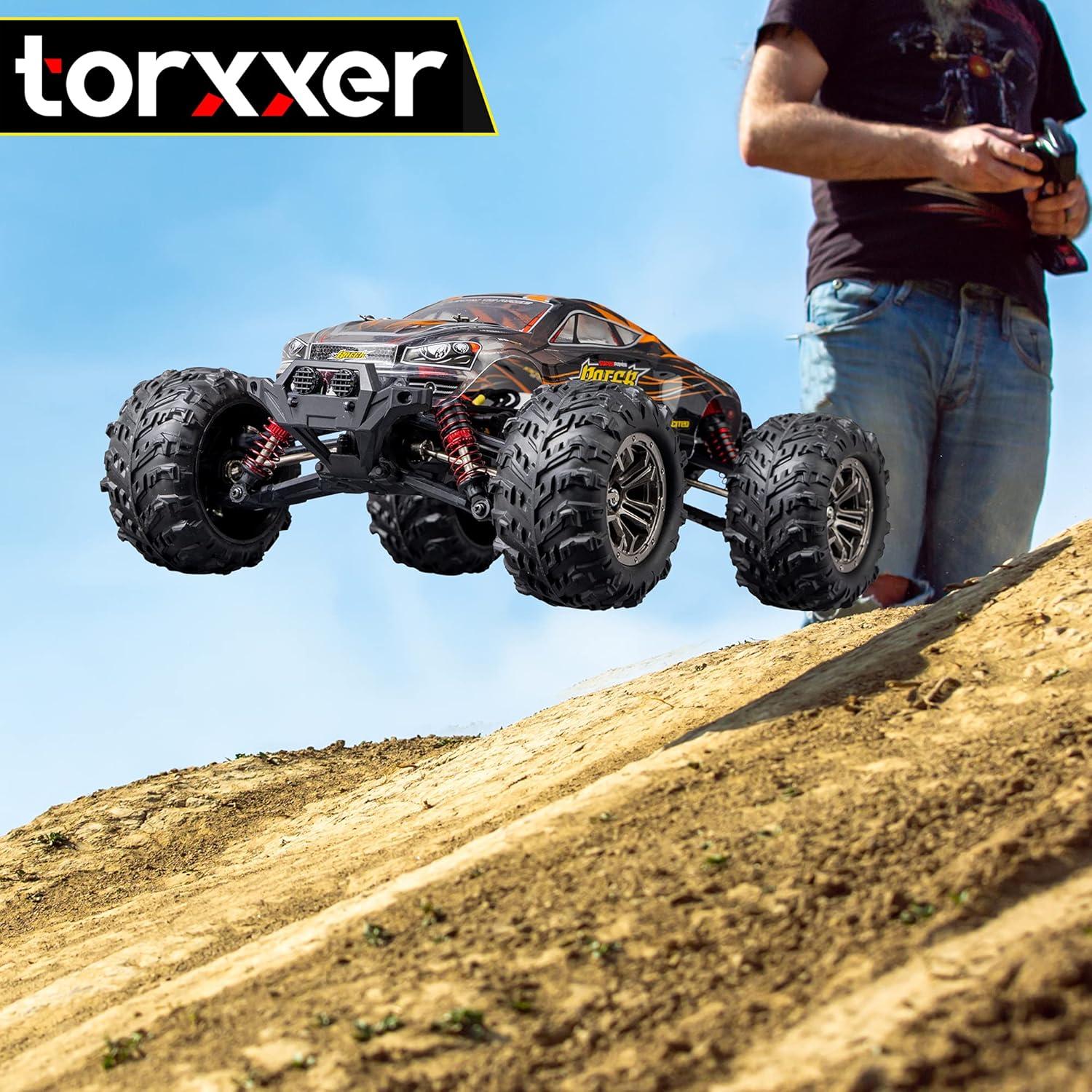 Caminón RC Torxxer 1:16 Brushless 4WD Off Road Naranja
