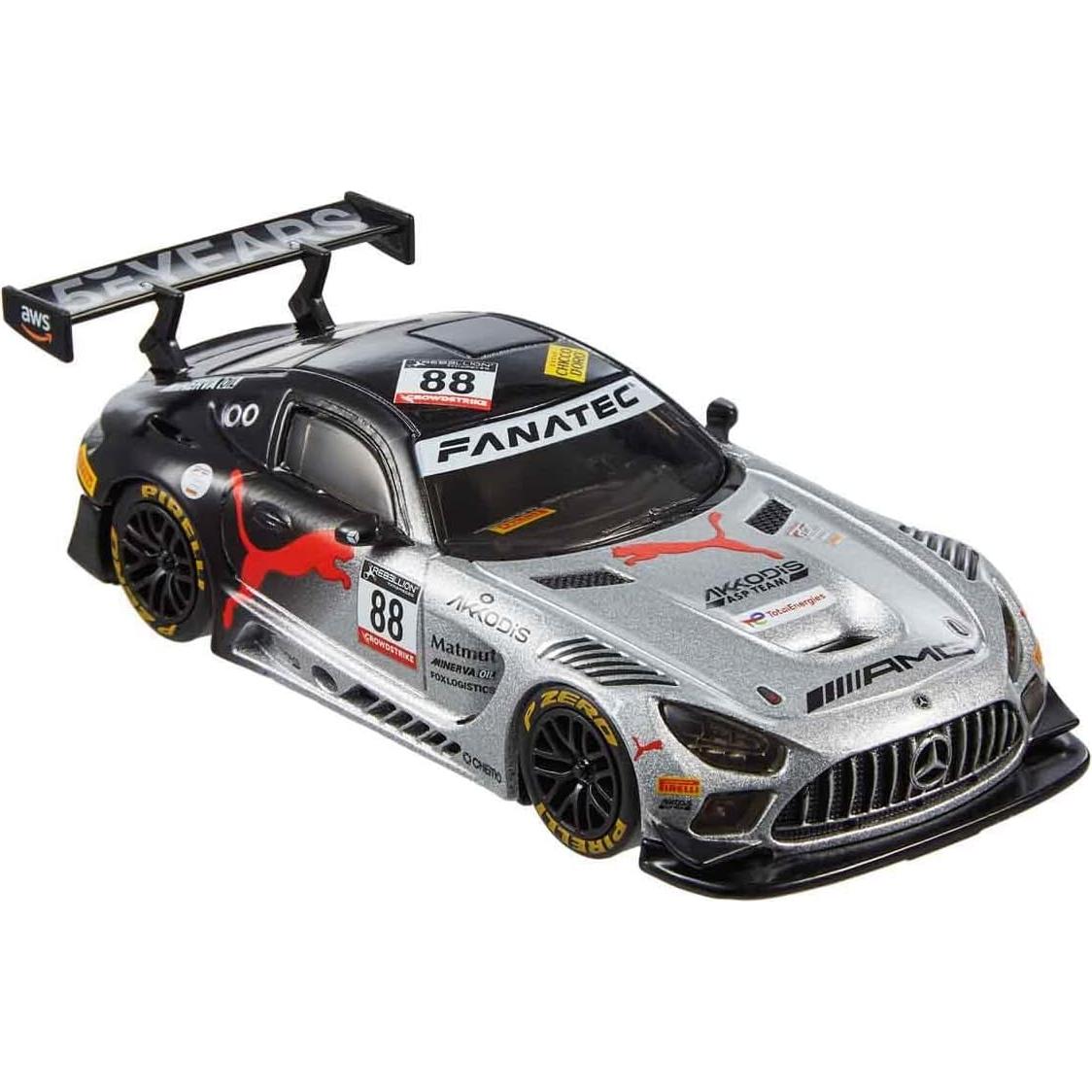 Hot Wheels Mercedes-AMG GT3 Escala 1:43 Detalles Premium