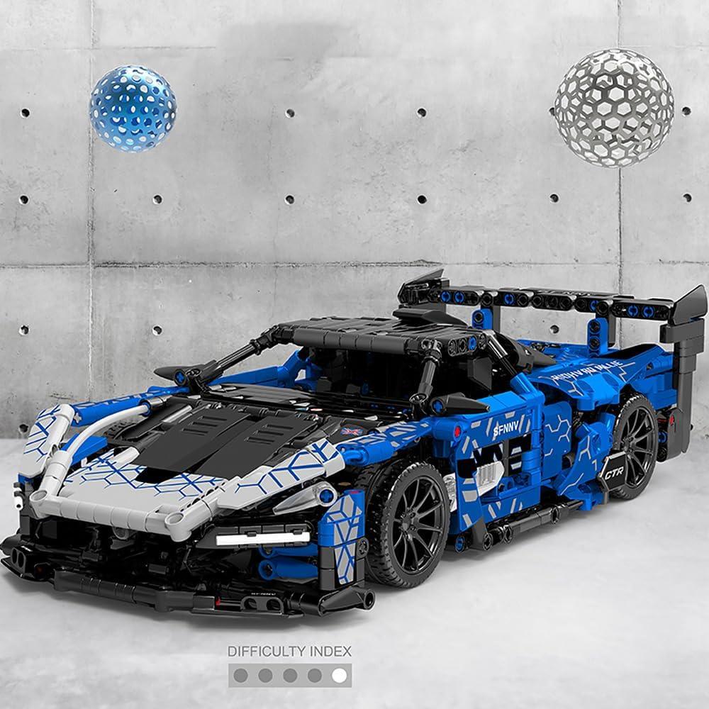 Mesiondy Set de Bloques de Construcción Auto 1:14 1404 Piezas