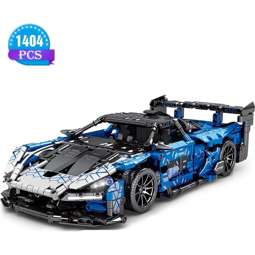 Mesiondy Set de Bloques de Construcción Auto 1:14 1404 Piezas