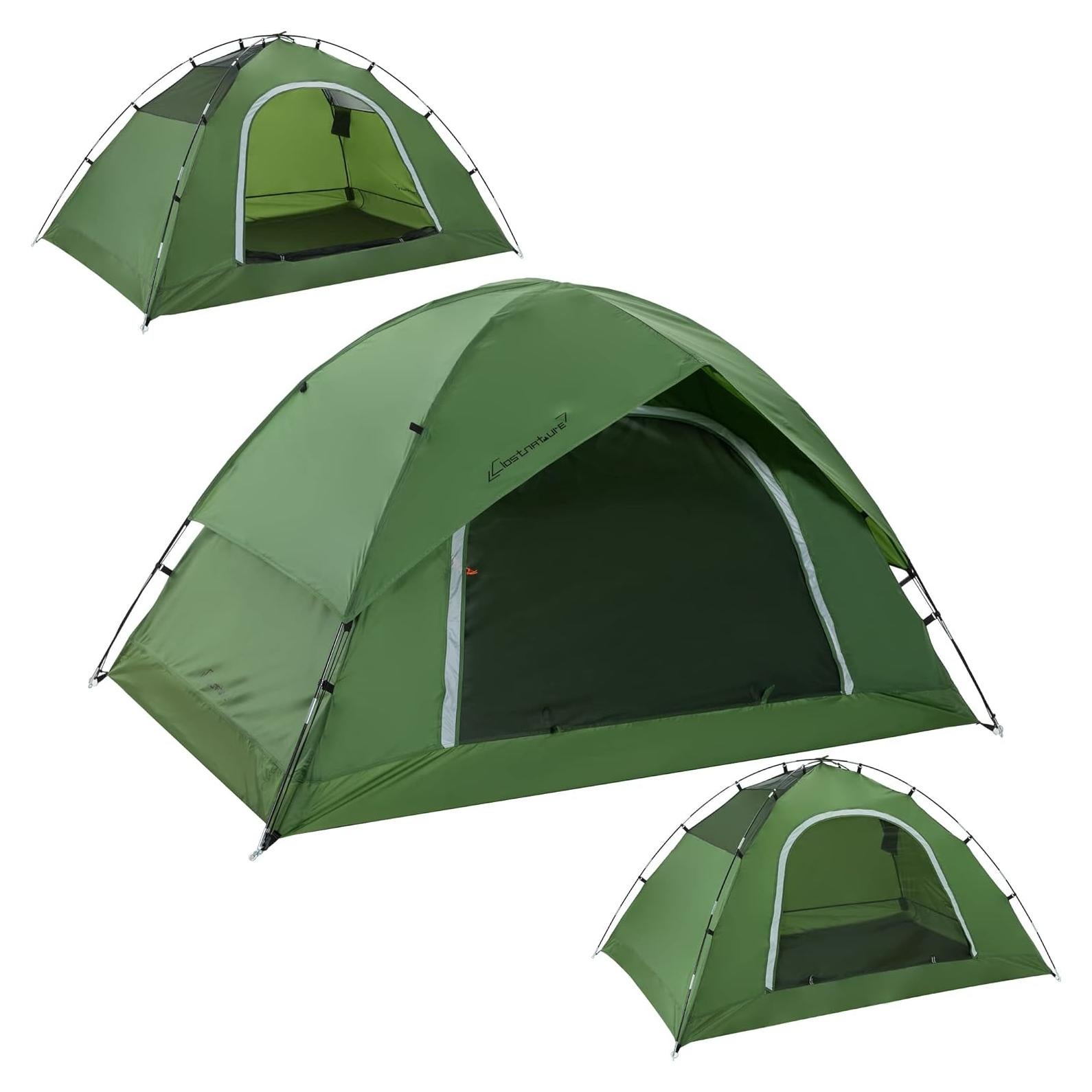 Tienda Camping Clostnature 2 Personas Impermeable Fácil Montaje