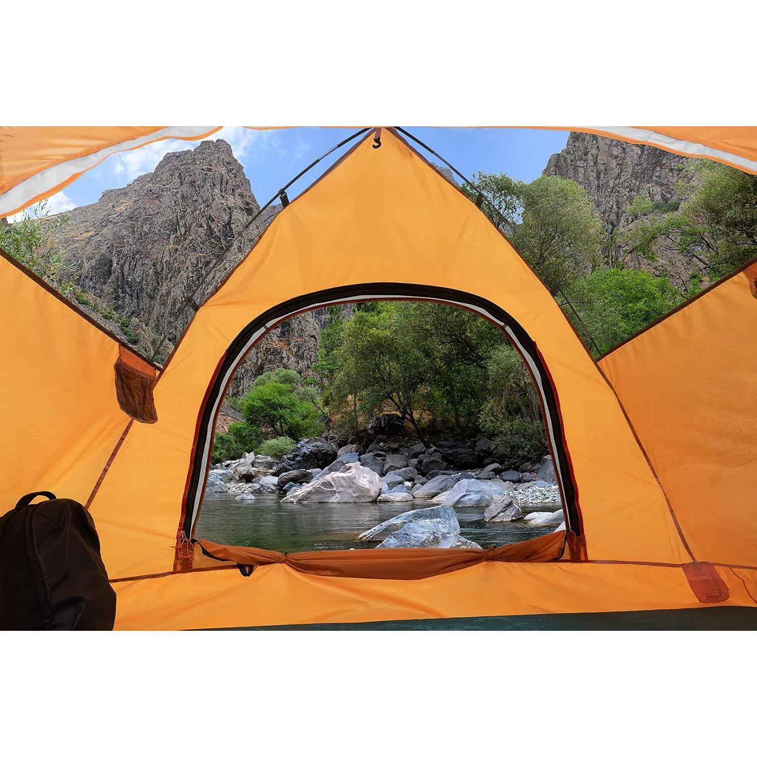 Tienda Camping Clostnature 2 Personas Impermeable Fácil Montaje