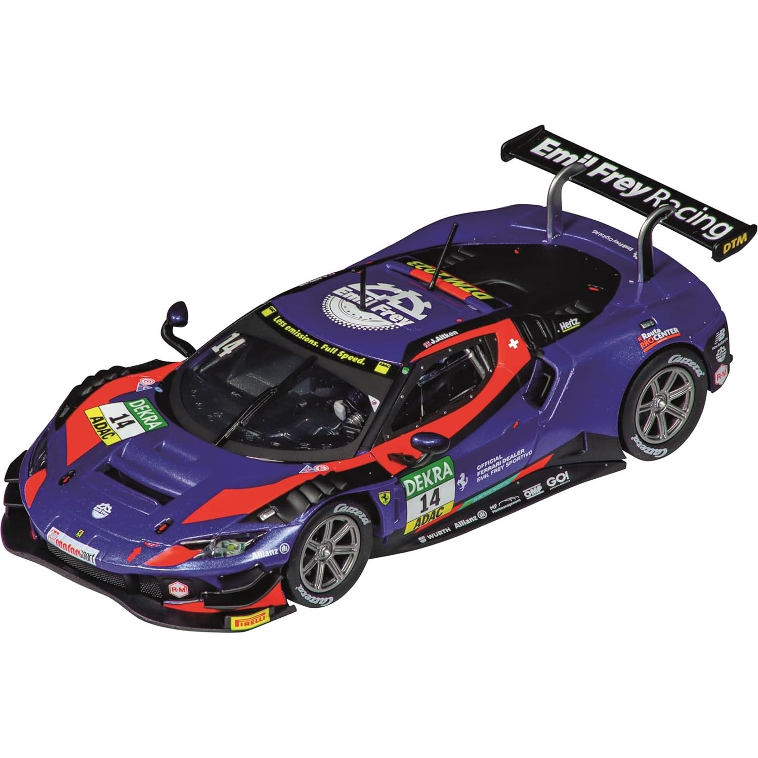 Coche de Slot Carrera Ferrari 296 GT3 Emil Frey Racing 1:32