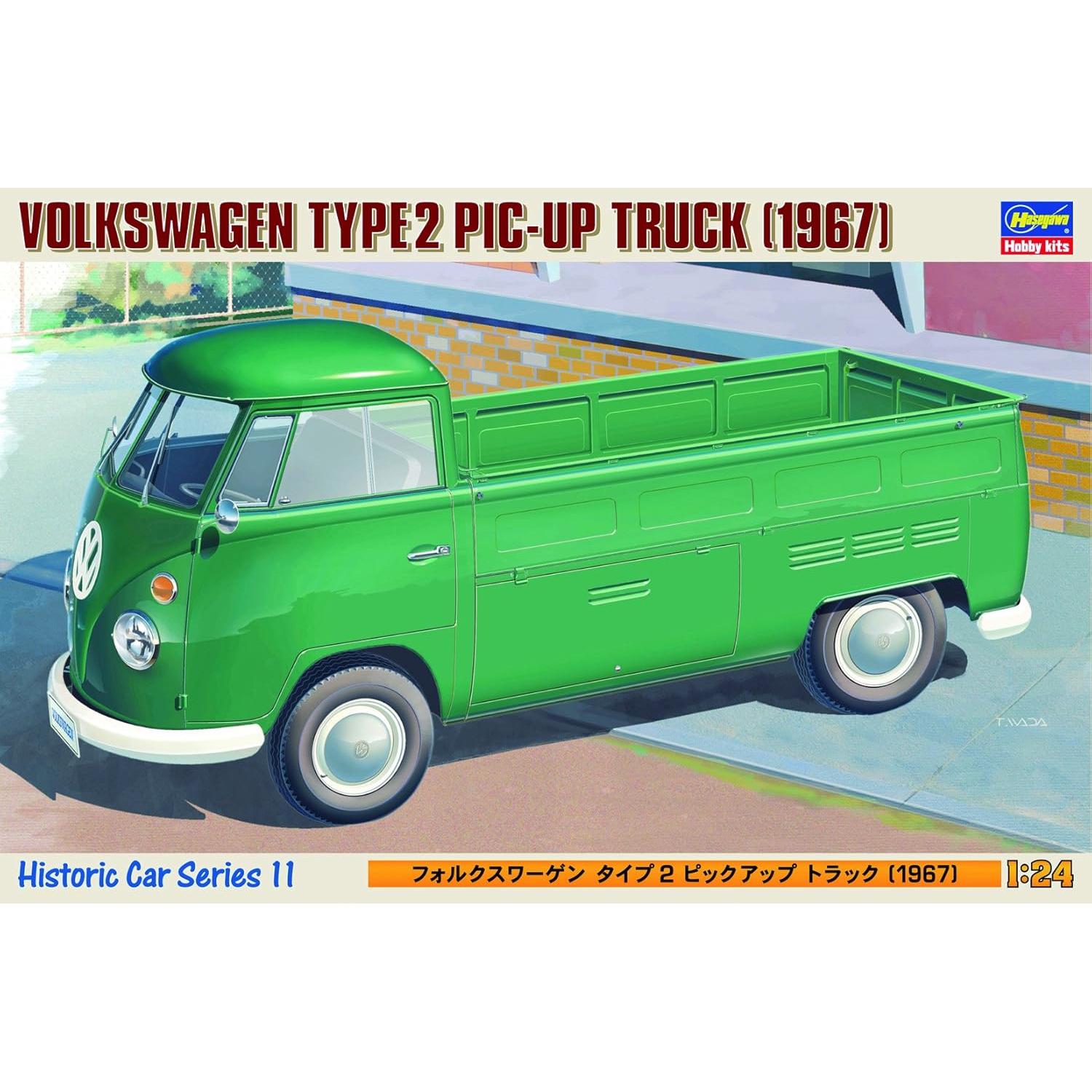 Kit de Modelo Hasegawa Camión Pick-Up VW Tipo 2 1:24