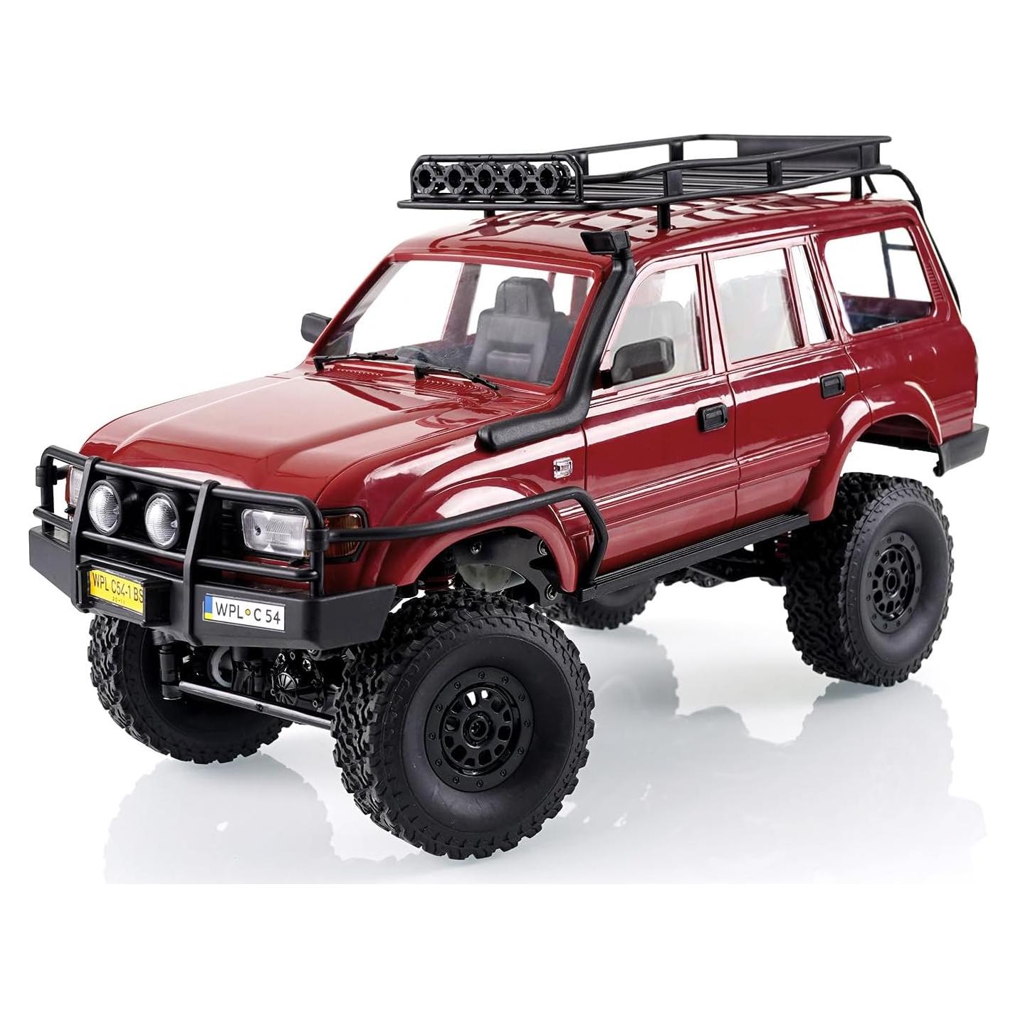 Caminón RC WPL C54-1 4x4 1/16 Off Road Rojo
