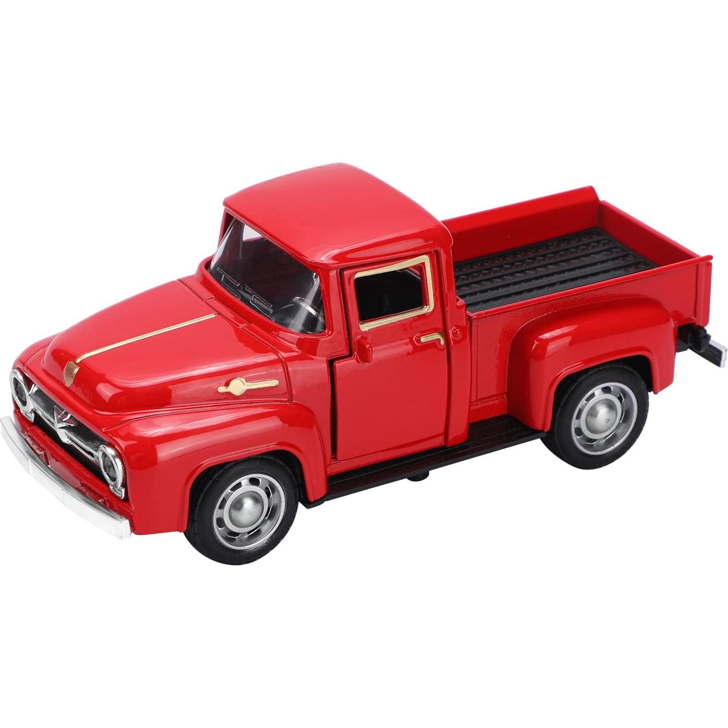 Camión Vintage Rojo Smaroll 12.7x4.6x4.5 cm Decorativo