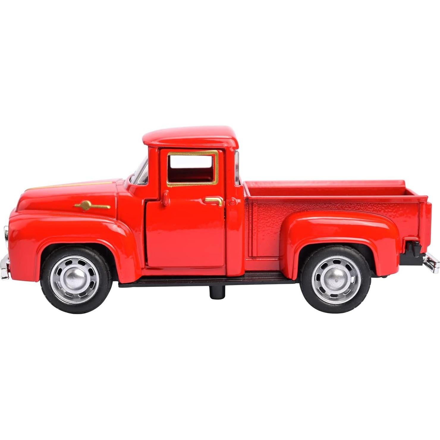 Camión Vintage Rojo Smaroll 12.7x4.6x4.5 cm Decorativo