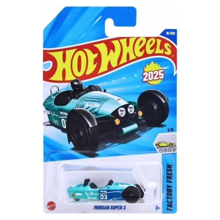 Hot Wheels Morgan Super 3 Teal 1/5 Modelo Coleccionable