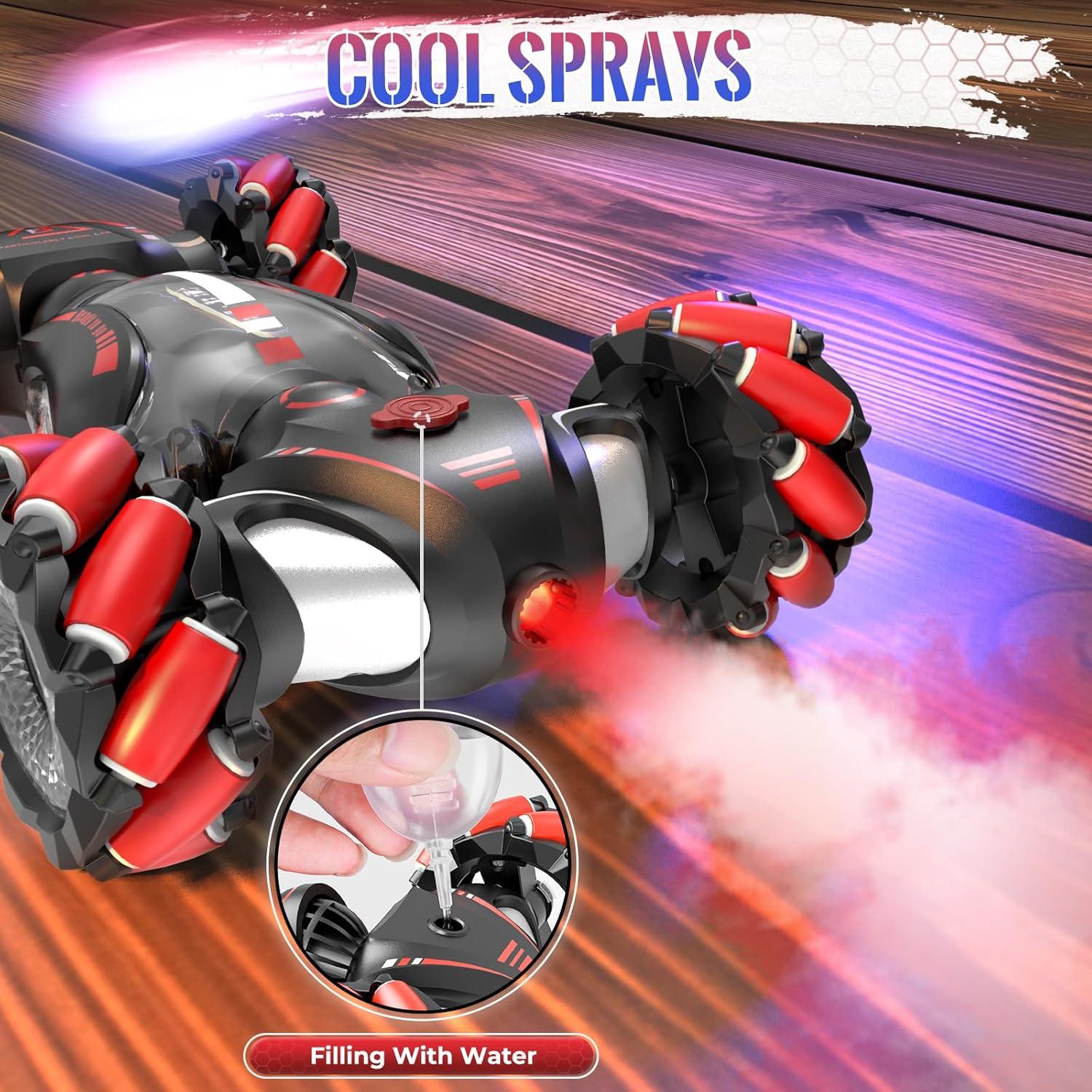 Coche Acrobático RC Fosgoit 4WD 30KM/H Luz y Música