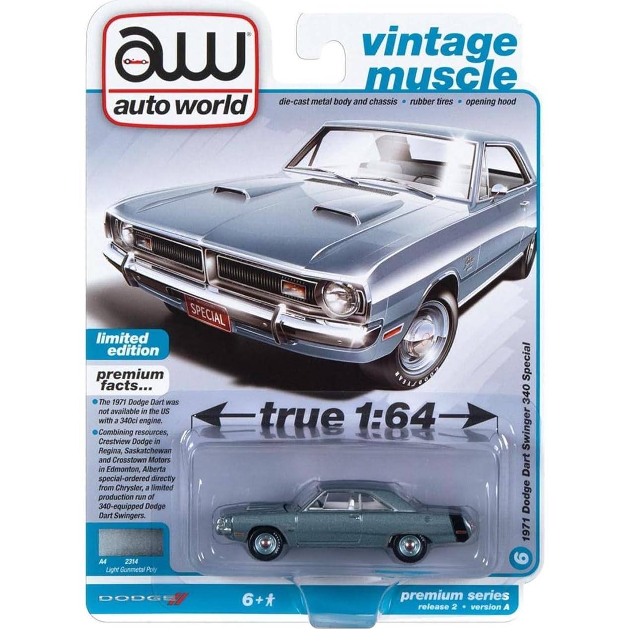 Auto World Dart Swinger 340 Edición Limitada 1/64