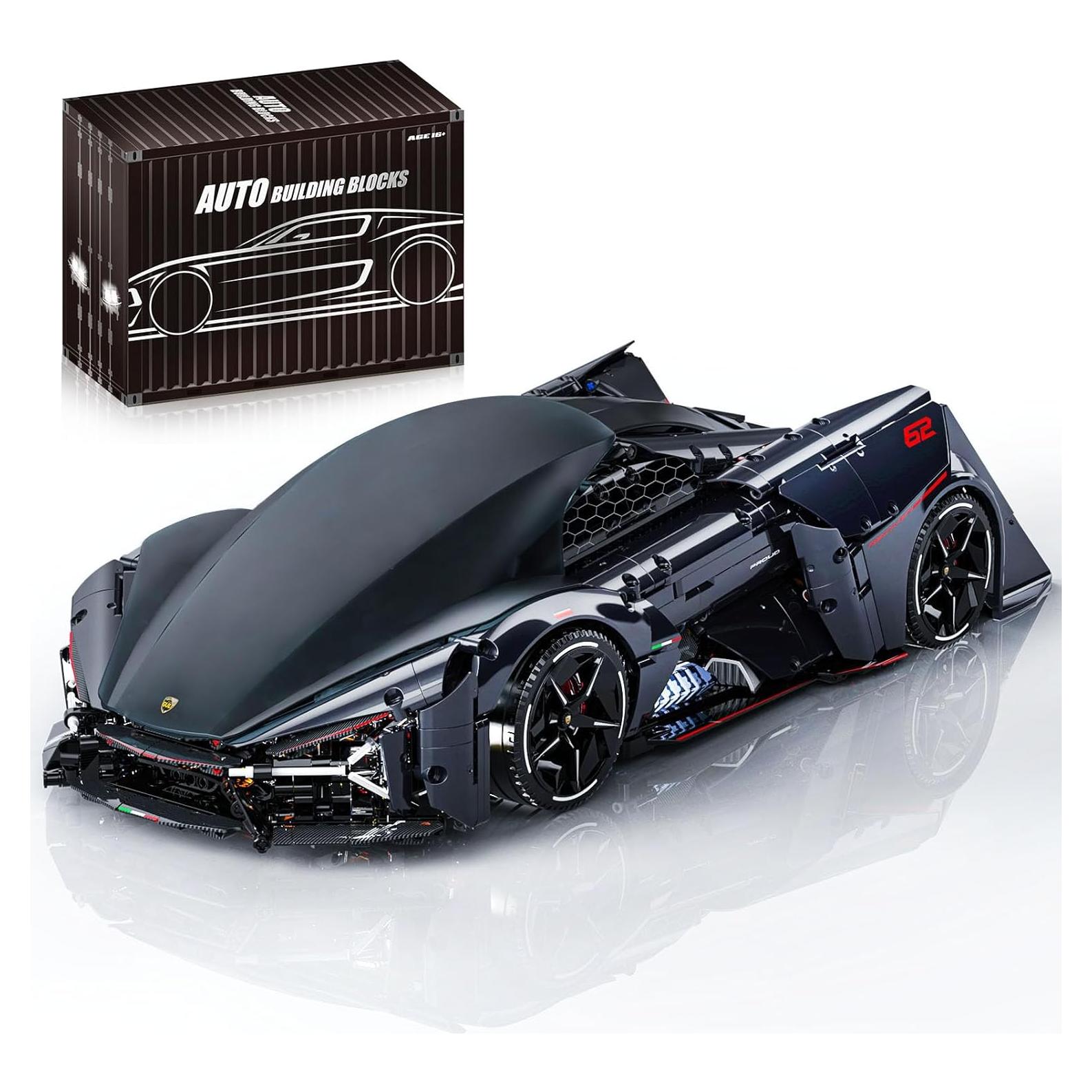 Set de Supercoche de Construcción Jintongbao 10644 2884 Piezas