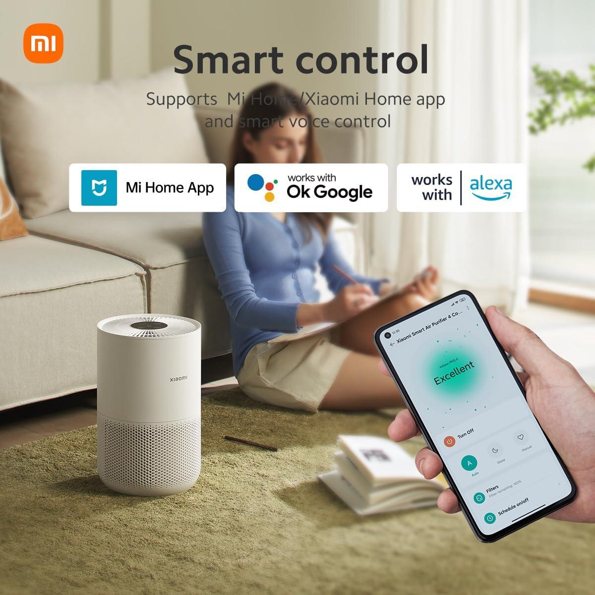Purificador de Aire Xiaomi Mi 4 Compacto HEPA 99.97% 48m²