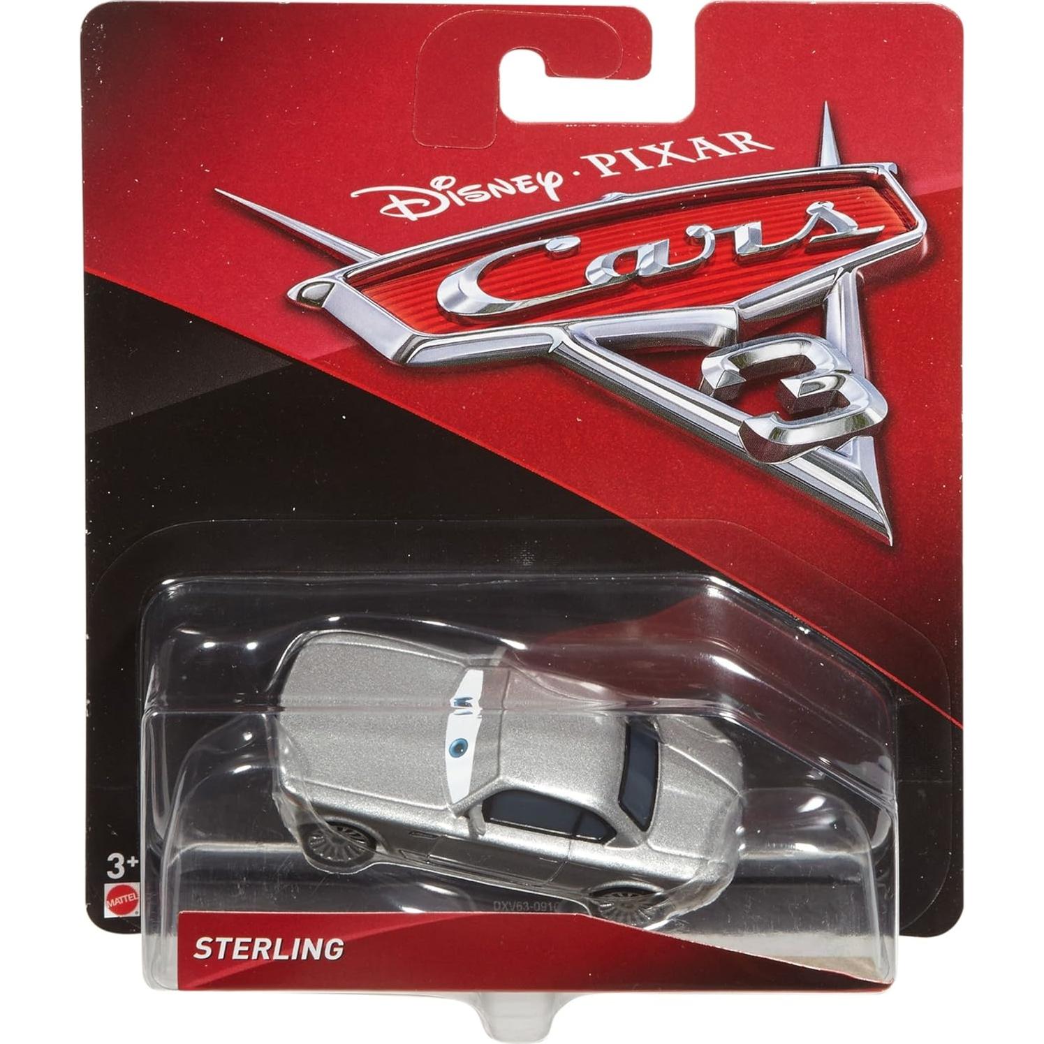 Vehículo Die-Cast Sterling Disney Cars 1:55 - Mattel