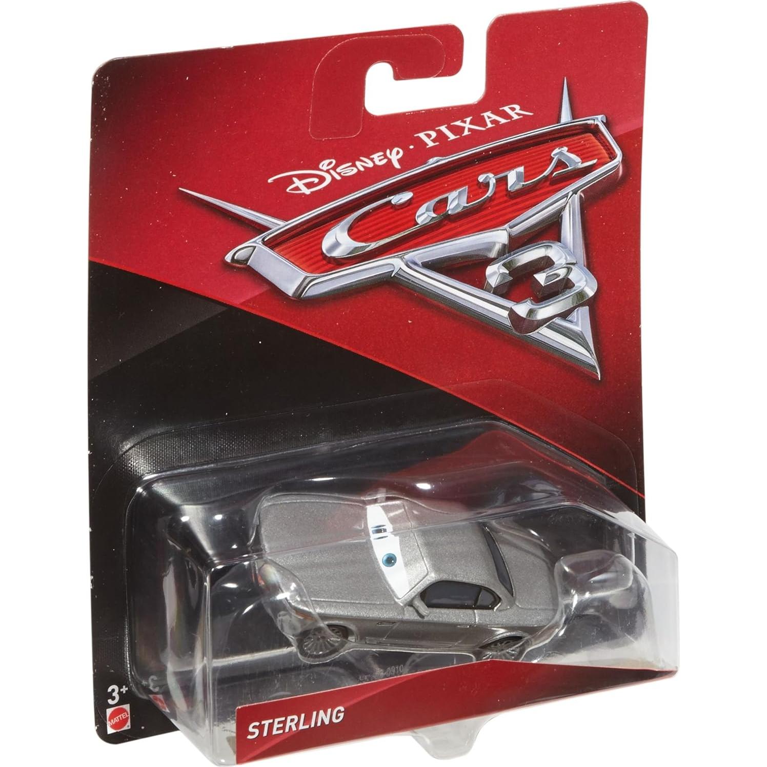 Vehículo Die-Cast Sterling Disney Cars 1:55 - Mattel