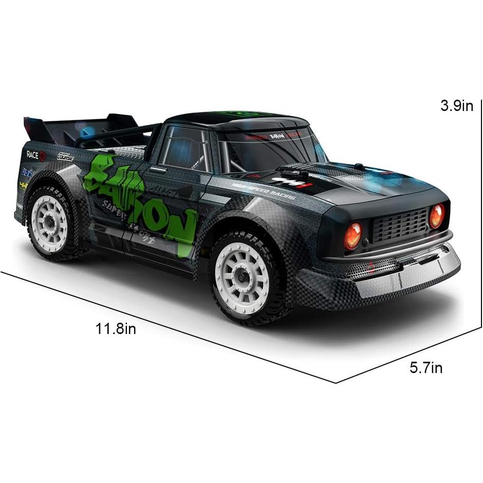 Coche RC Fisca 1/16 4WD Alta Velocidad 32.19 KM/H