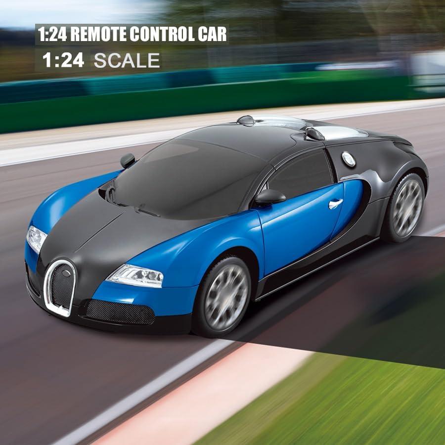 Coche RC Vinie Bugatti Veyron 1:24 con Luces LED