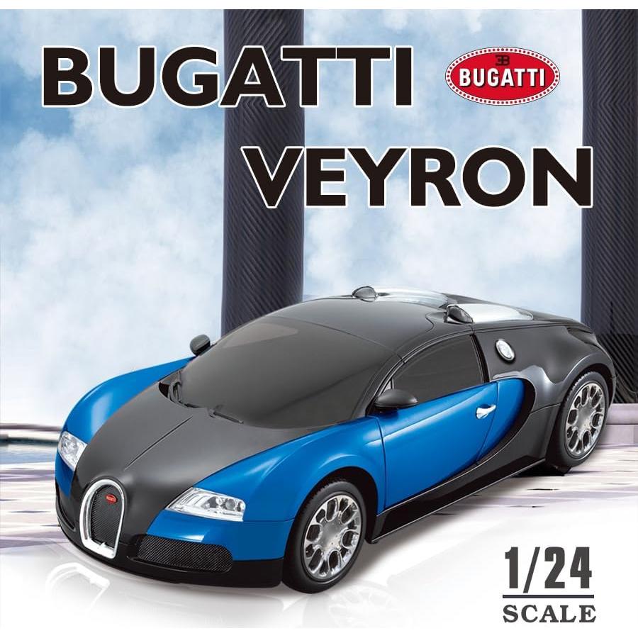 Coche RC Vinie Bugatti Veyron 1:24 con Luces LED