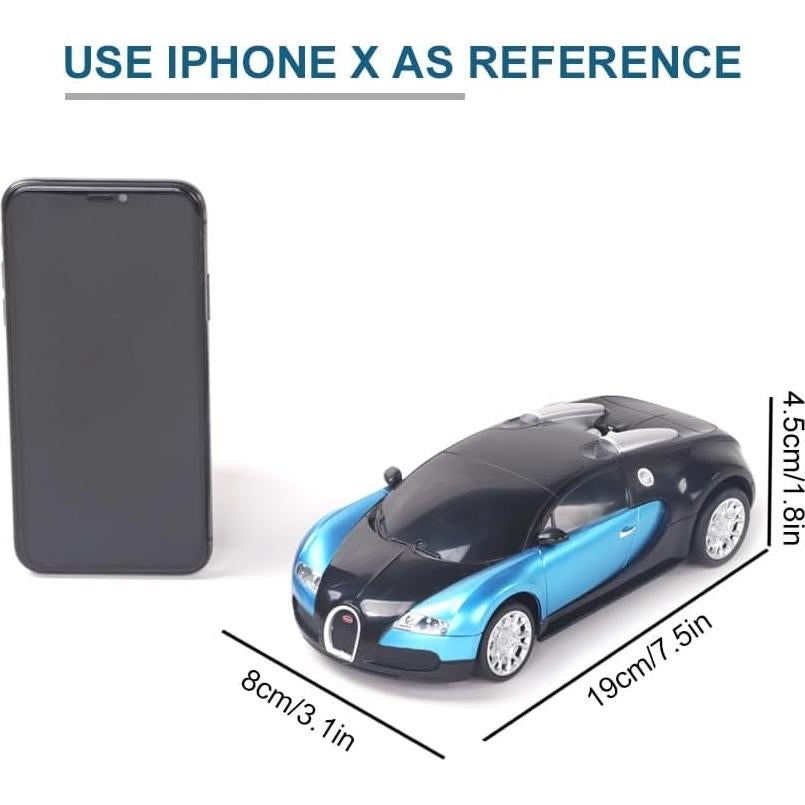 Coche RC Vinie Bugatti Veyron 1:24 con Luces LED