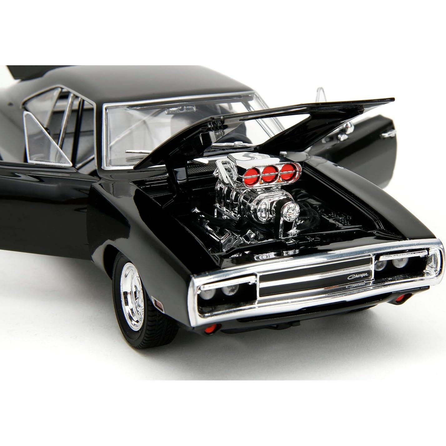 Modelo Die-Cast Jada 1:24 Dodge Charger 1970 Rápido y Furioso