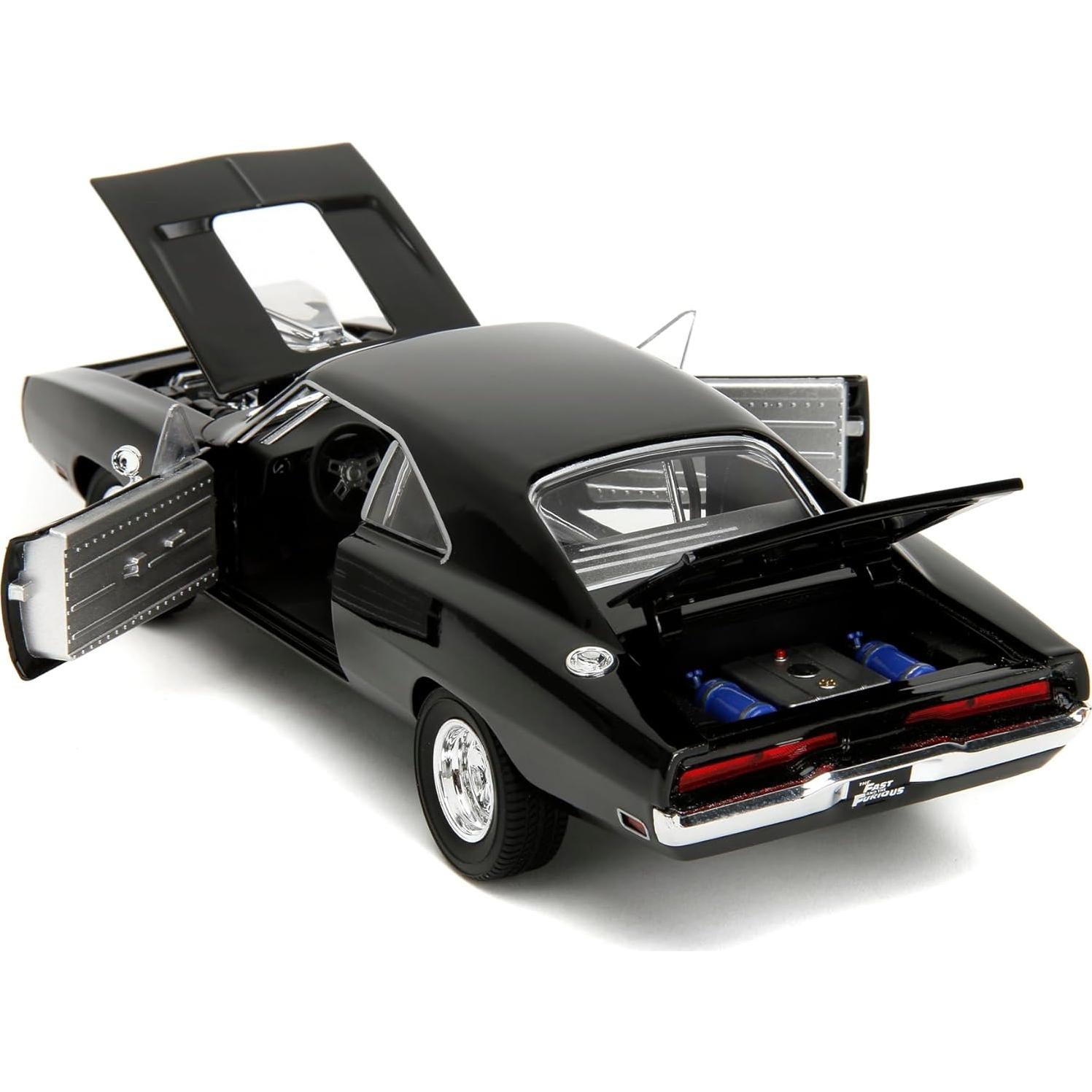 Modelo Die-Cast Jada 1:24 Dodge Charger 1970 Rápido y Furioso