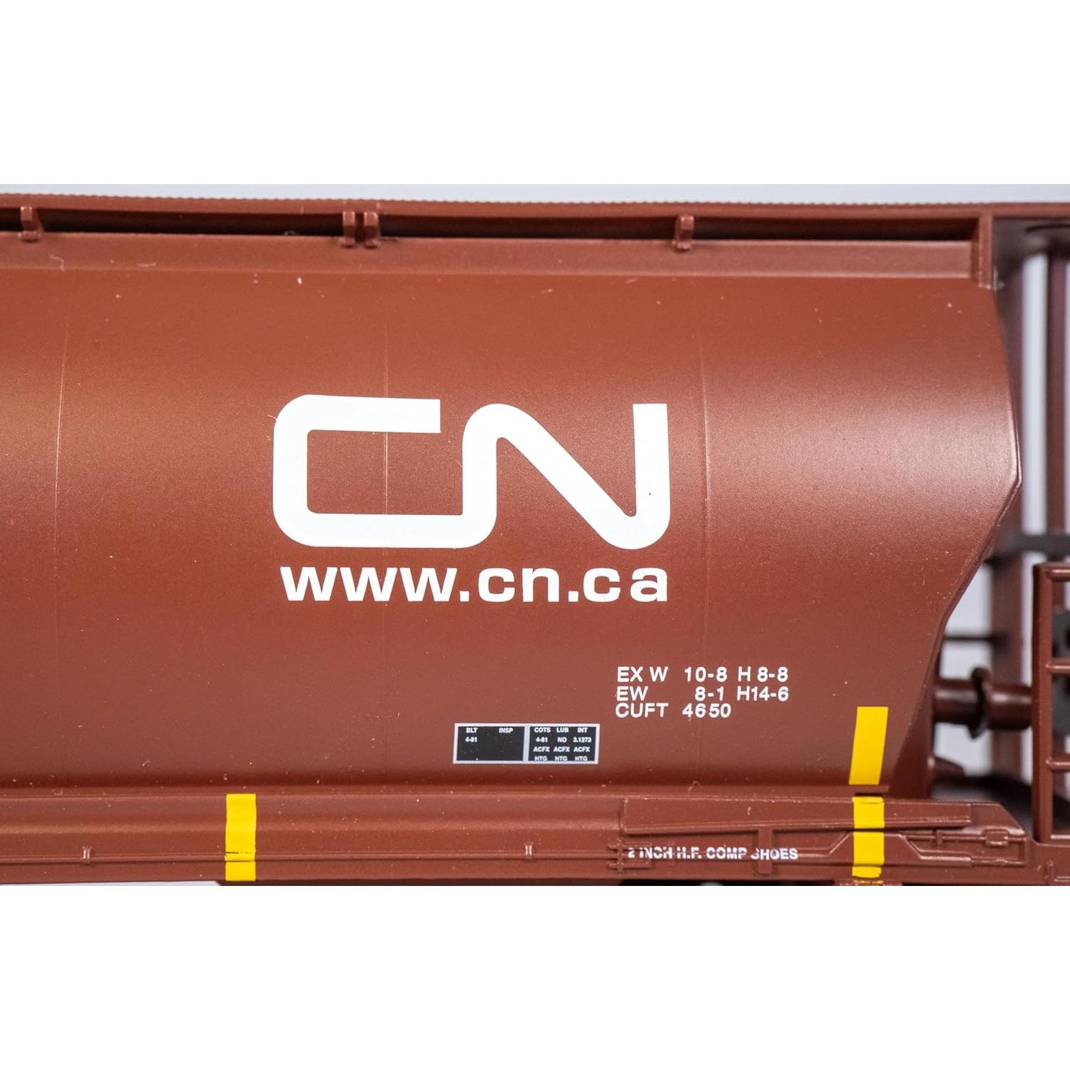 Vagón Hopper Cilíndrico Bachmann HO Canadian National