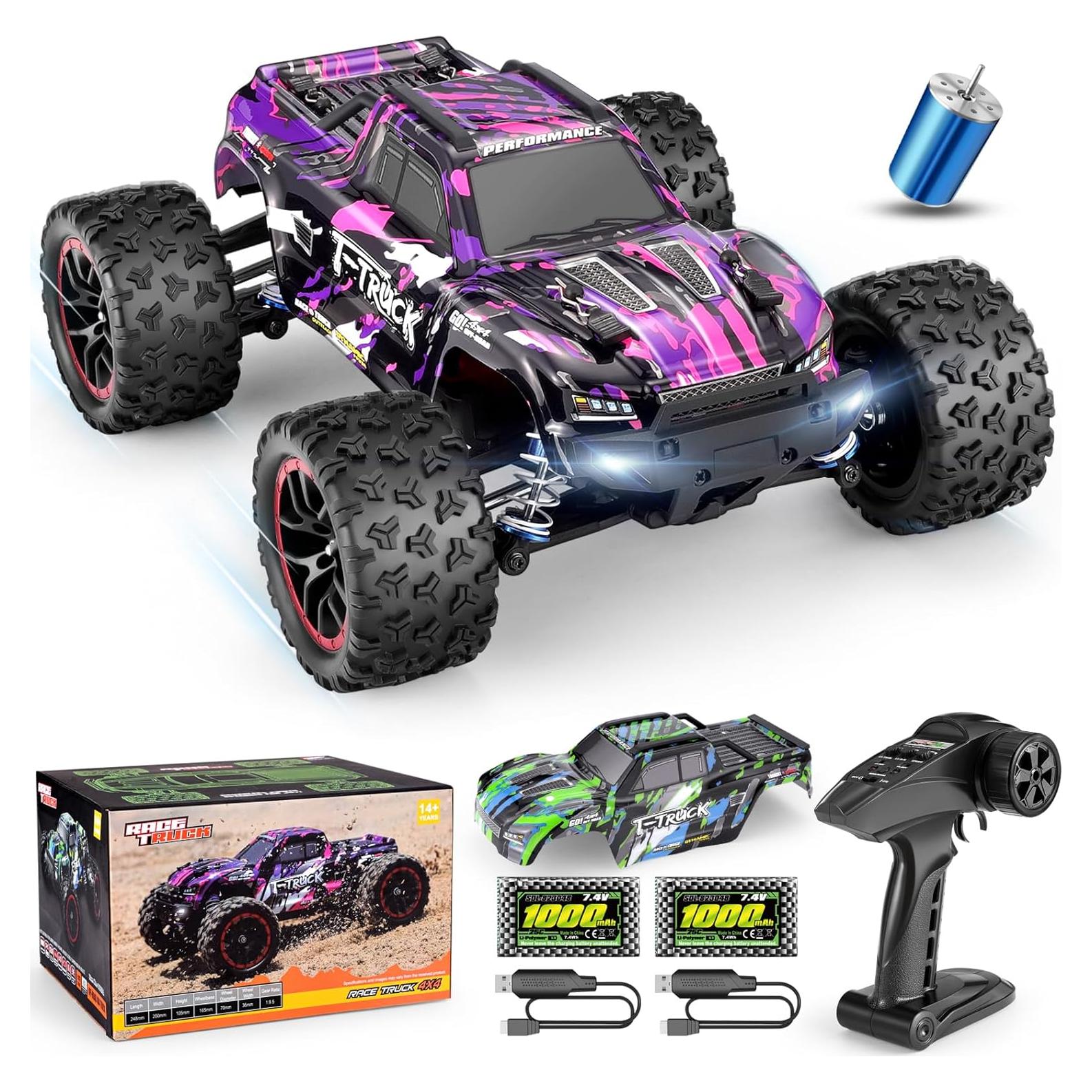 Coche RC 4WD Haiboxing 18859A 48 km/h Todo Terreno
