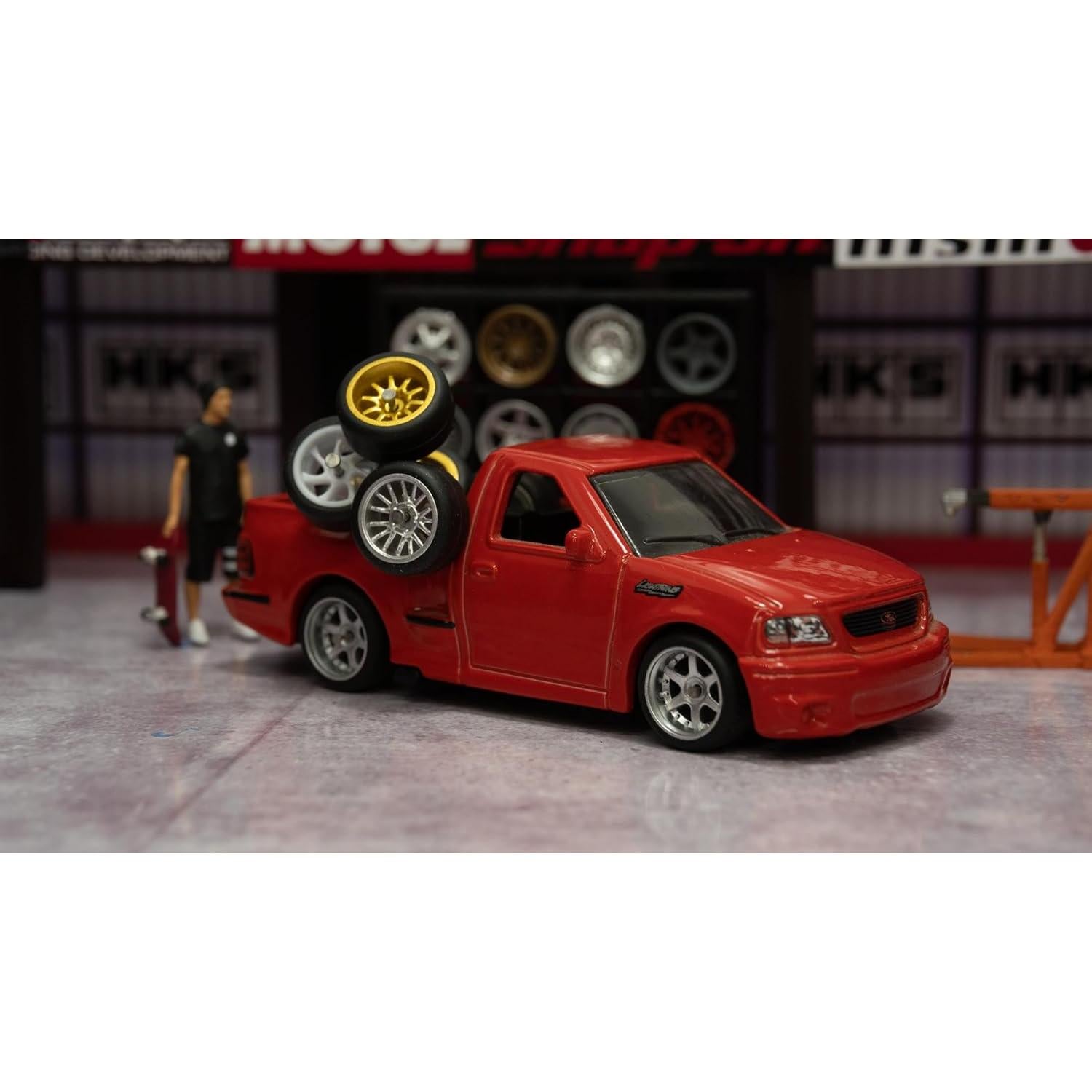 Juego de Ruedas y Neumáticos 1/64 para Hot Wheels - 10 Paquetes