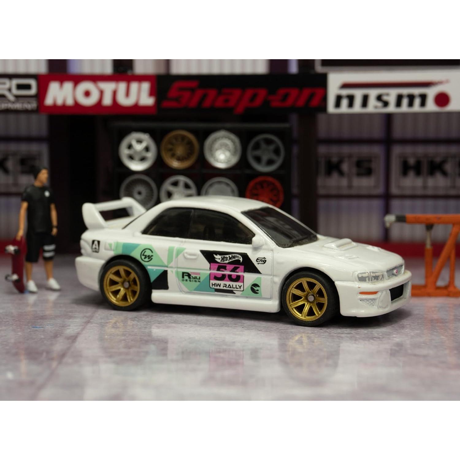 Juego de Ruedas y Neumáticos 1/64 para Hot Wheels - 10 Paquetes