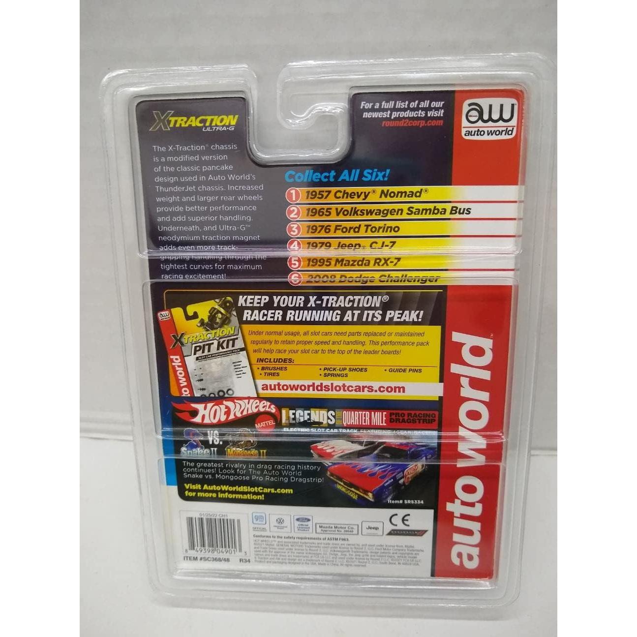 Coche de Slot Eléctrico Auto World Mazda RX-7 HO Negro