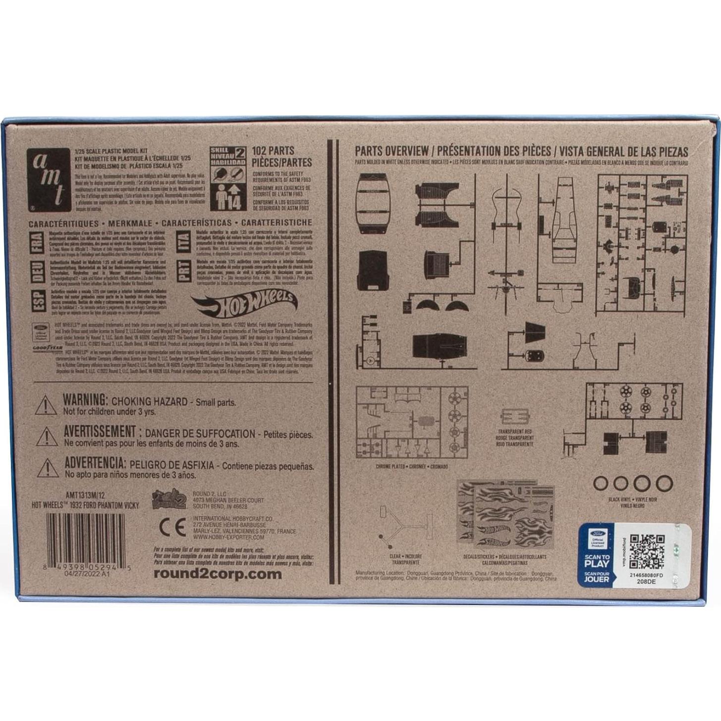 AMT Modelo 1932 Ford Phantom Vicky Escala 1:25