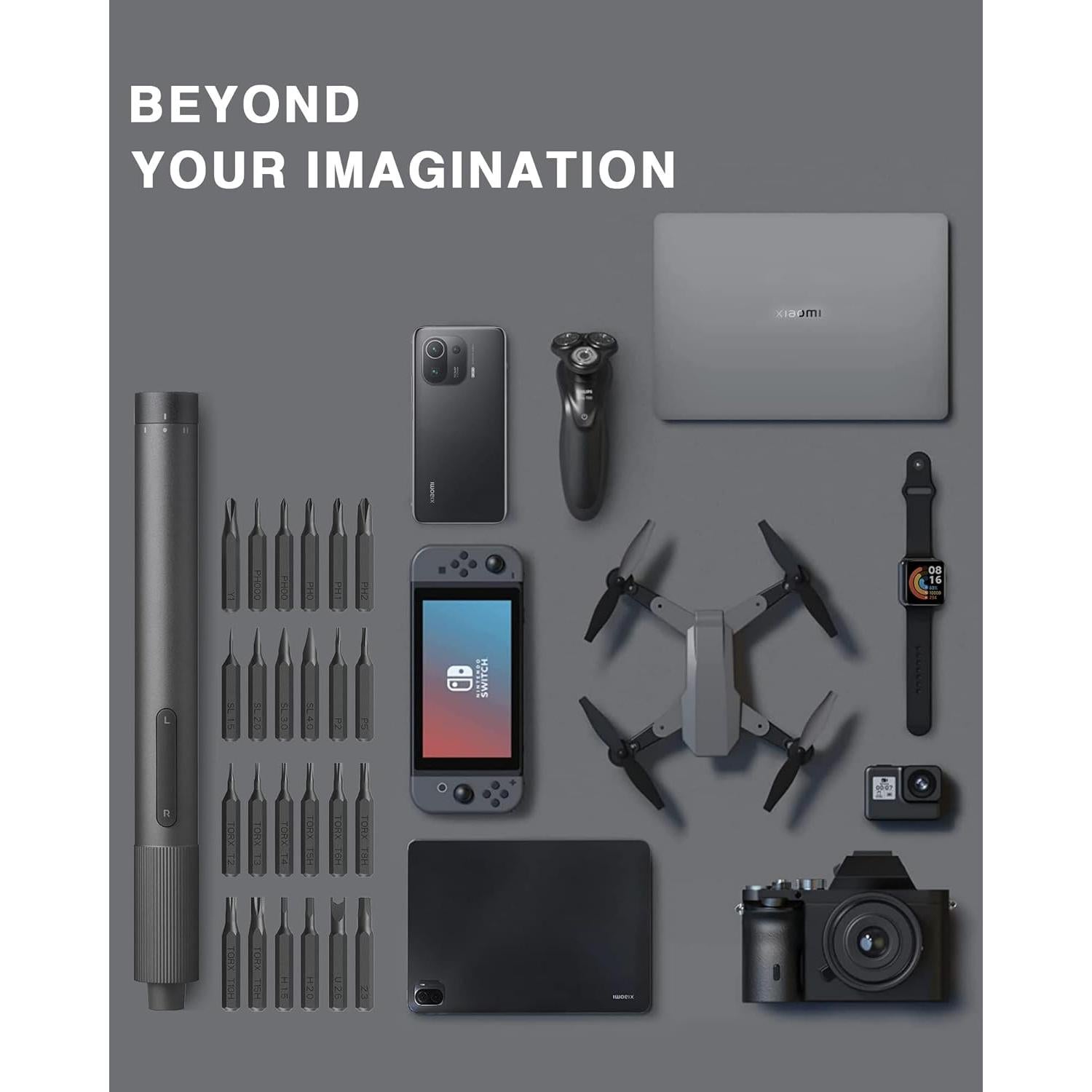 Destornillador Eléctrico Xiaomi BHR5474GL 24 Puntas S2