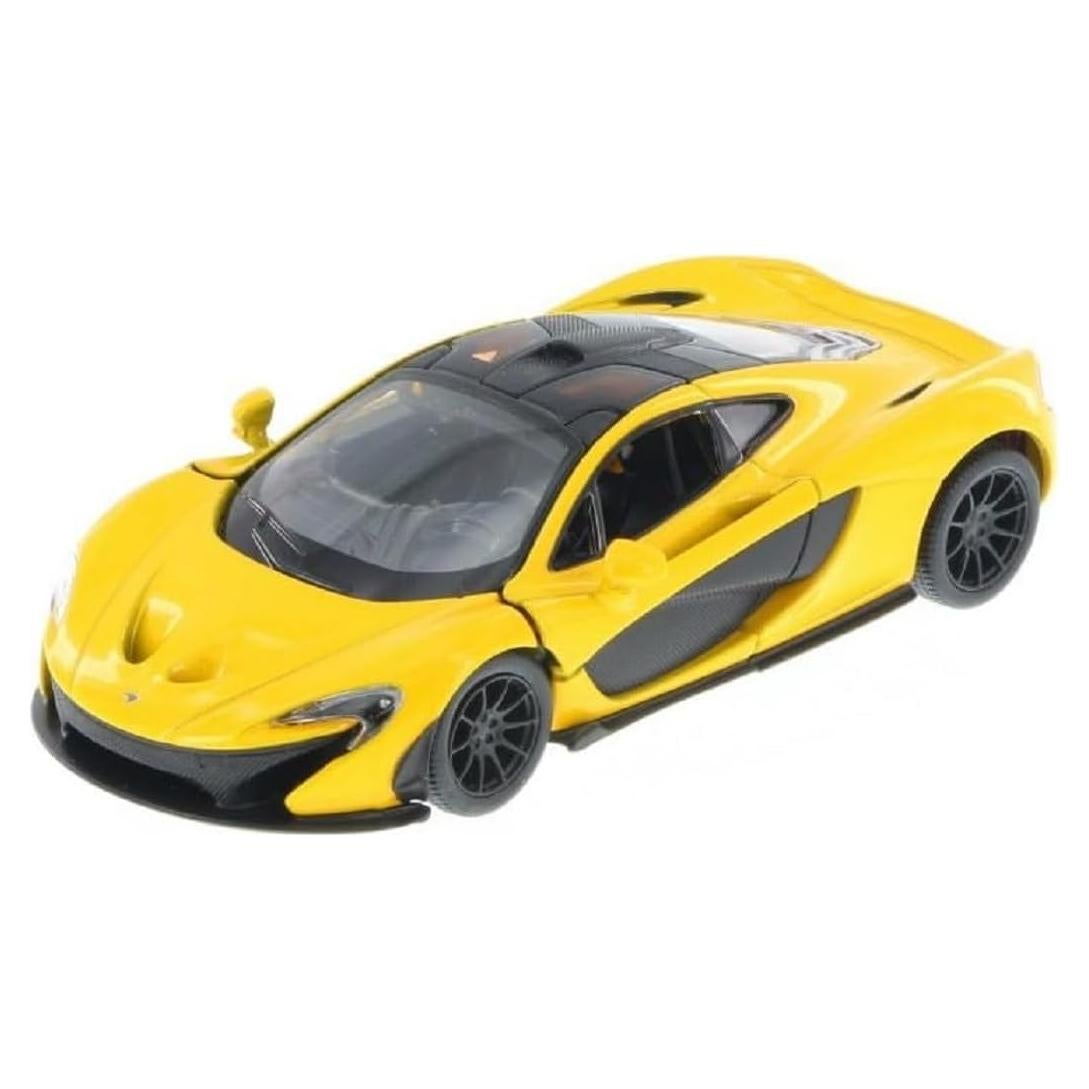 Modelo McLaren P1 KiNSMART 1:36 12.7 cm Metal Fundido Amarillo