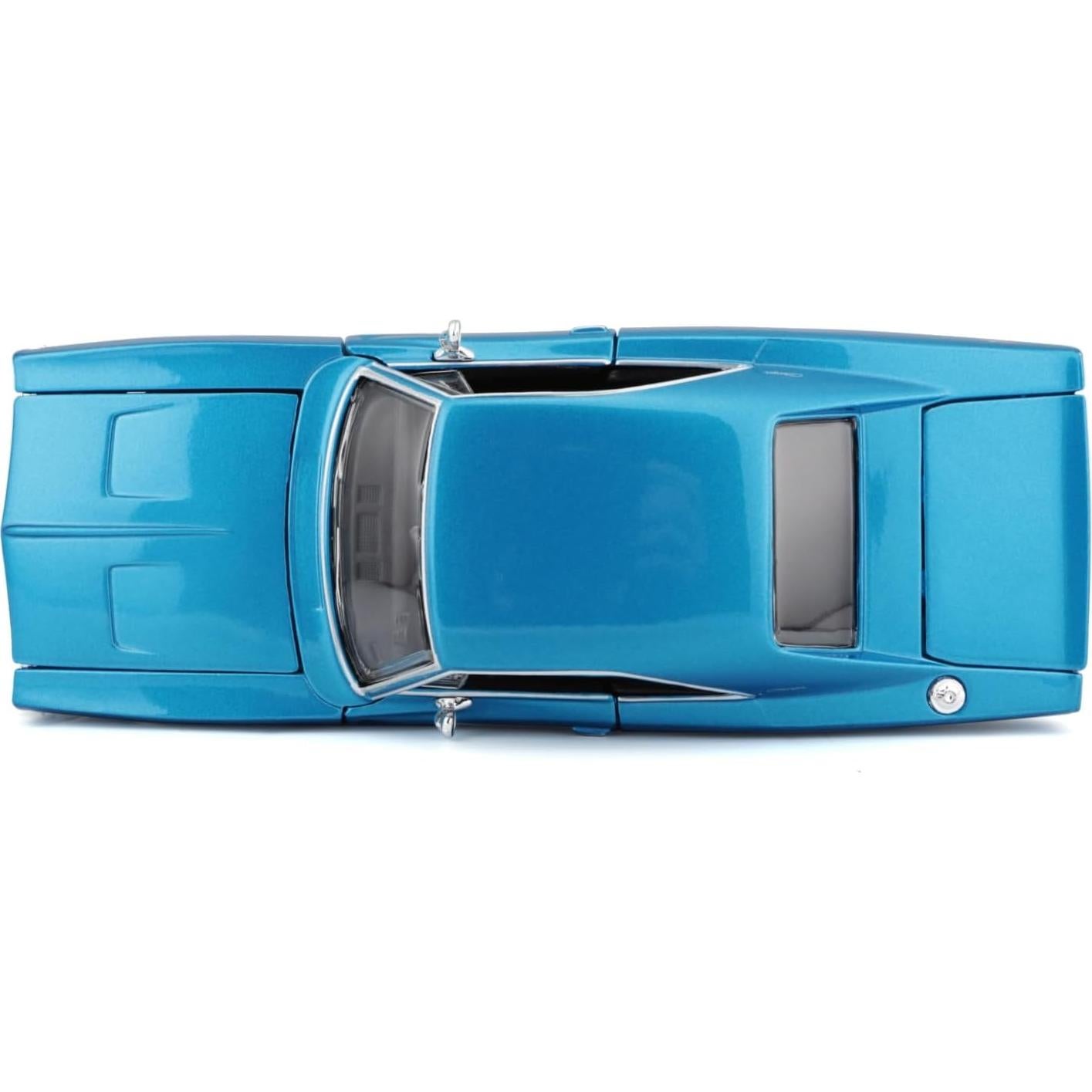 Maisto Dodge Charger R/T 1969 Azul 1:25 Diecast Abre Puertas