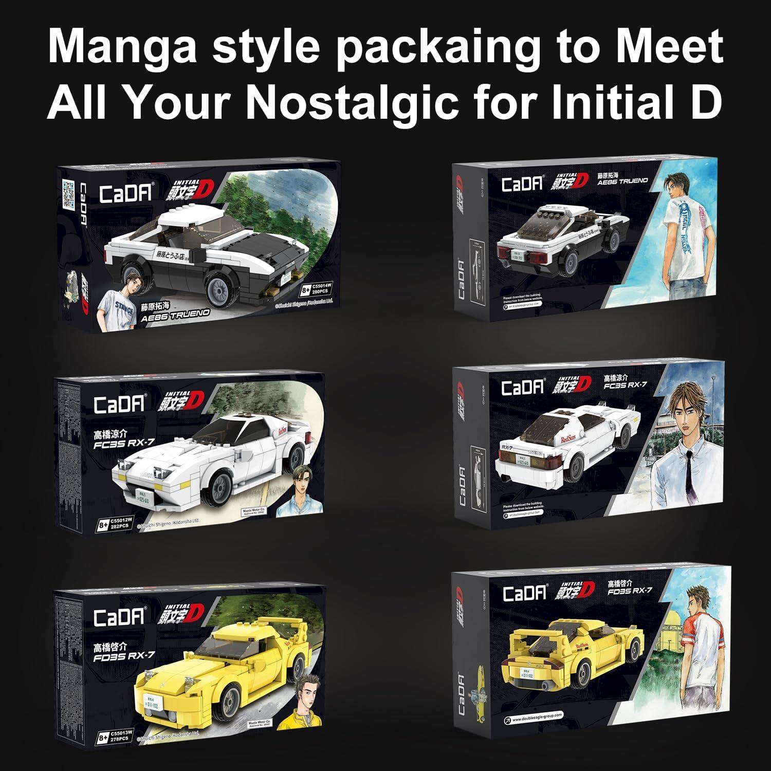 Set de Construcción Mazda RX7-FD CaDA 1:24 para Fans