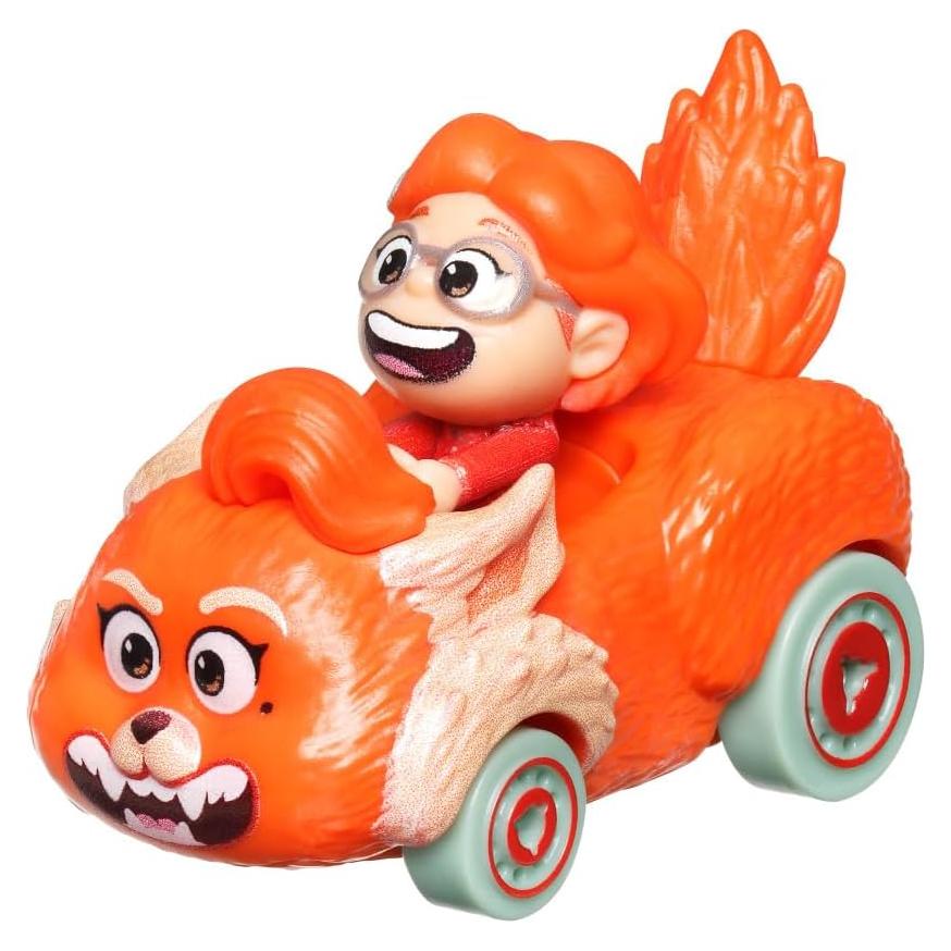 Auto de Juguete Hot Wheels RacerVerse Mei con Panda Rojo 1:64