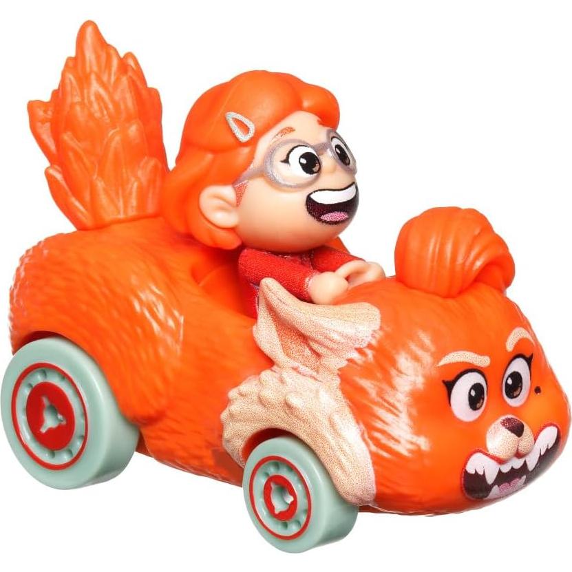 Auto de Juguete Hot Wheels RacerVerse Mei con Panda Rojo 1:64
