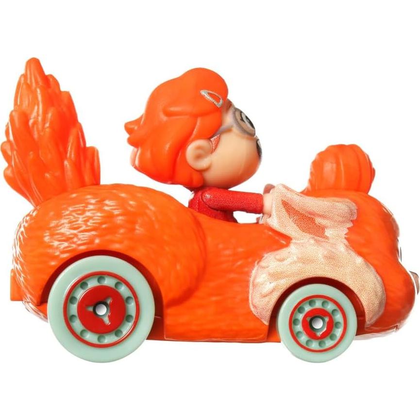 Auto de Juguete Hot Wheels RacerVerse Mei con Panda Rojo 1:64