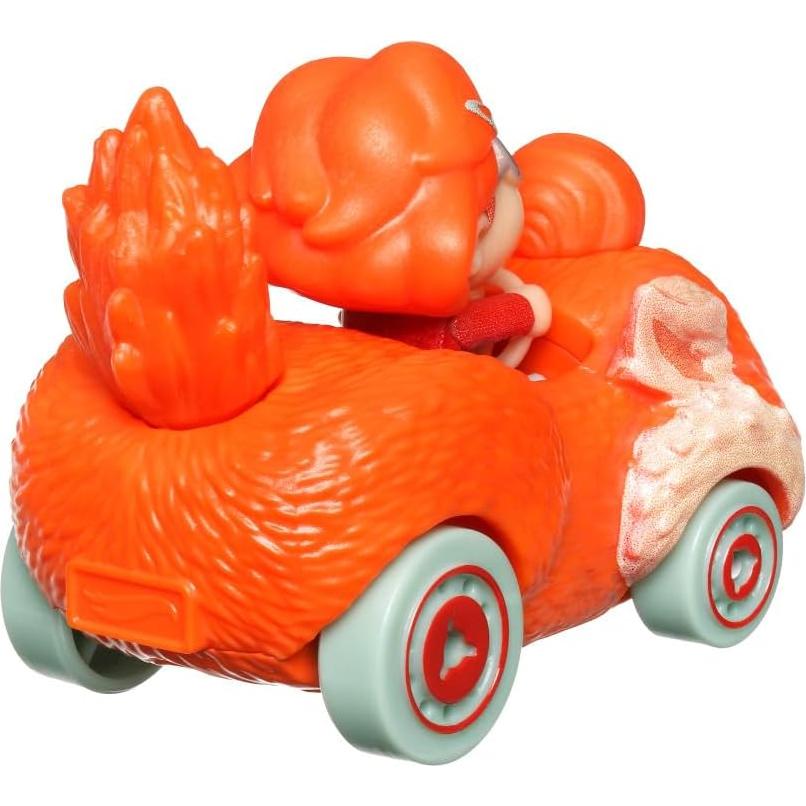 Auto de Juguete Hot Wheels RacerVerse Mei con Panda Rojo 1:64