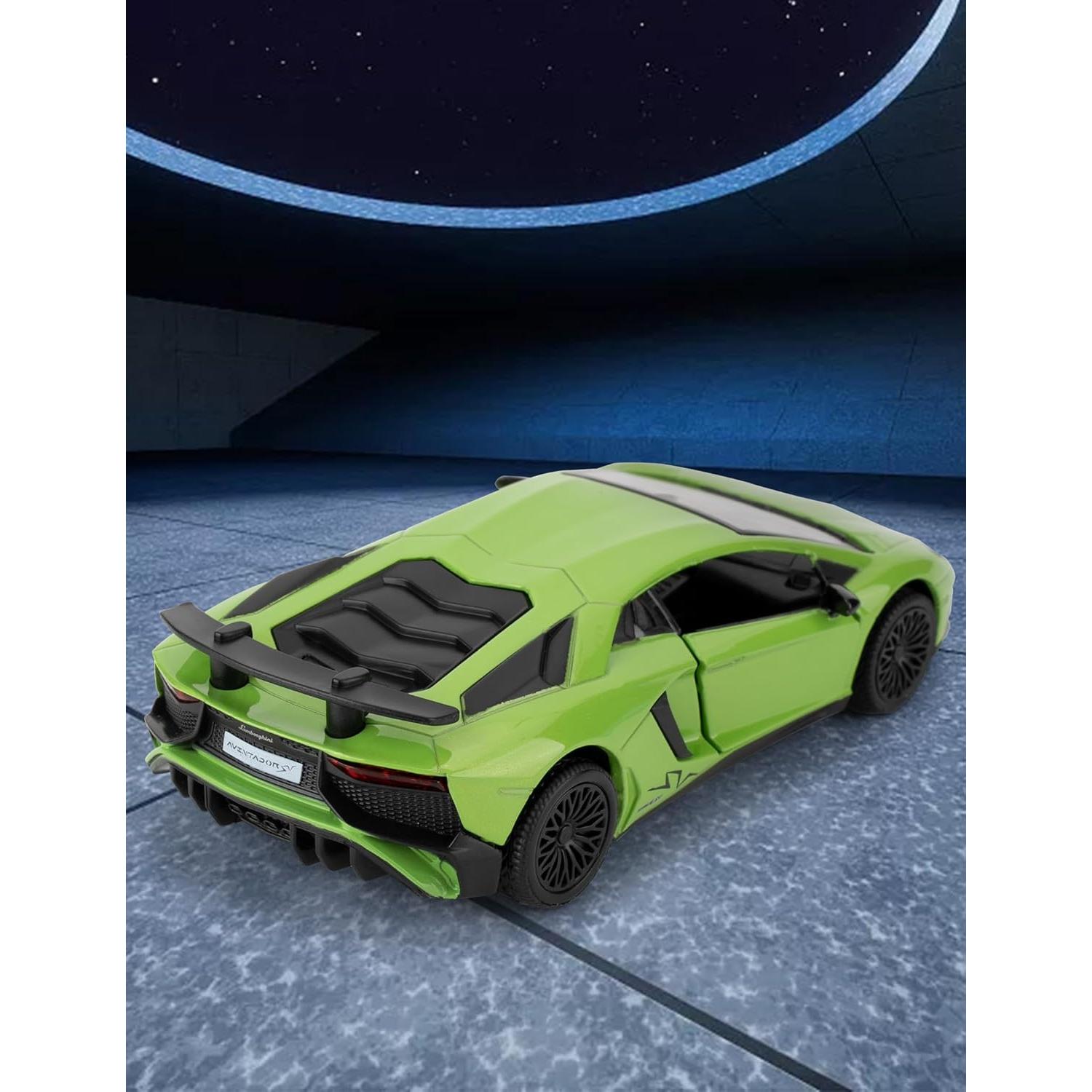 Coche de colección LOVEPOSELY Lambo LP750-4 SV Verde 1:36