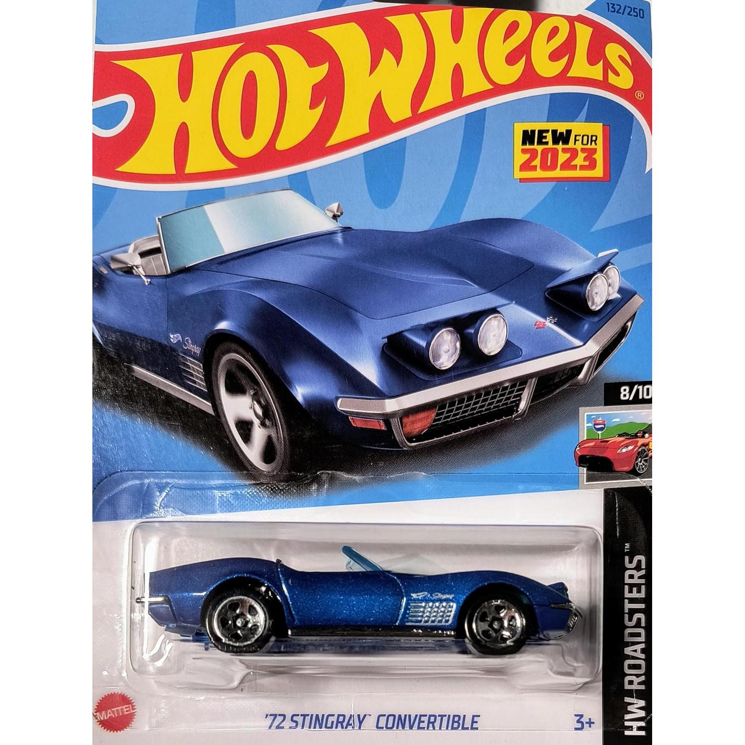 Hot Wheels 5-Pack Mattel Corvette 2020 Elkhart Lake Azul 1/64