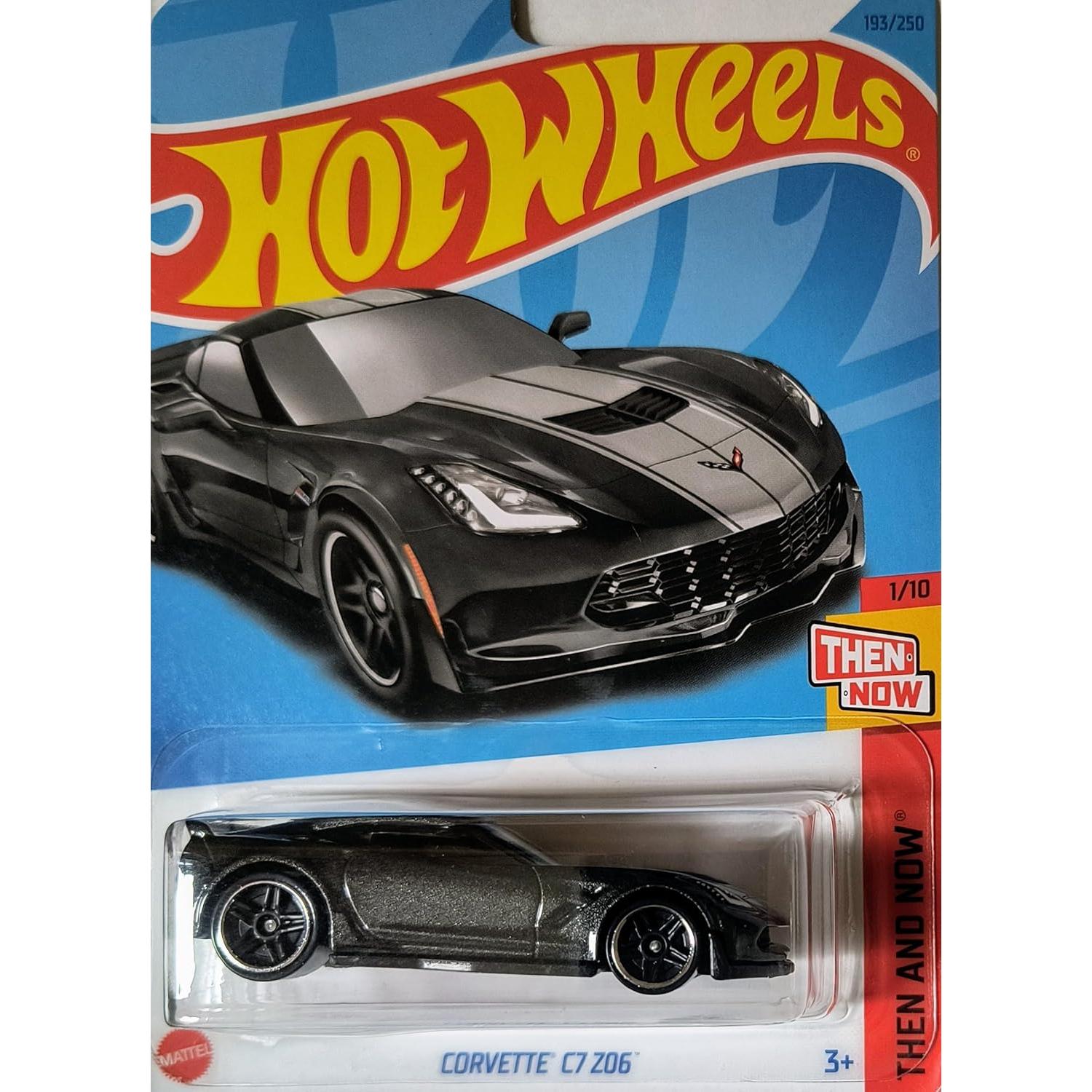 Hot Wheels 5-Pack Mattel Corvette 2020 Elkhart Lake Azul 1/64