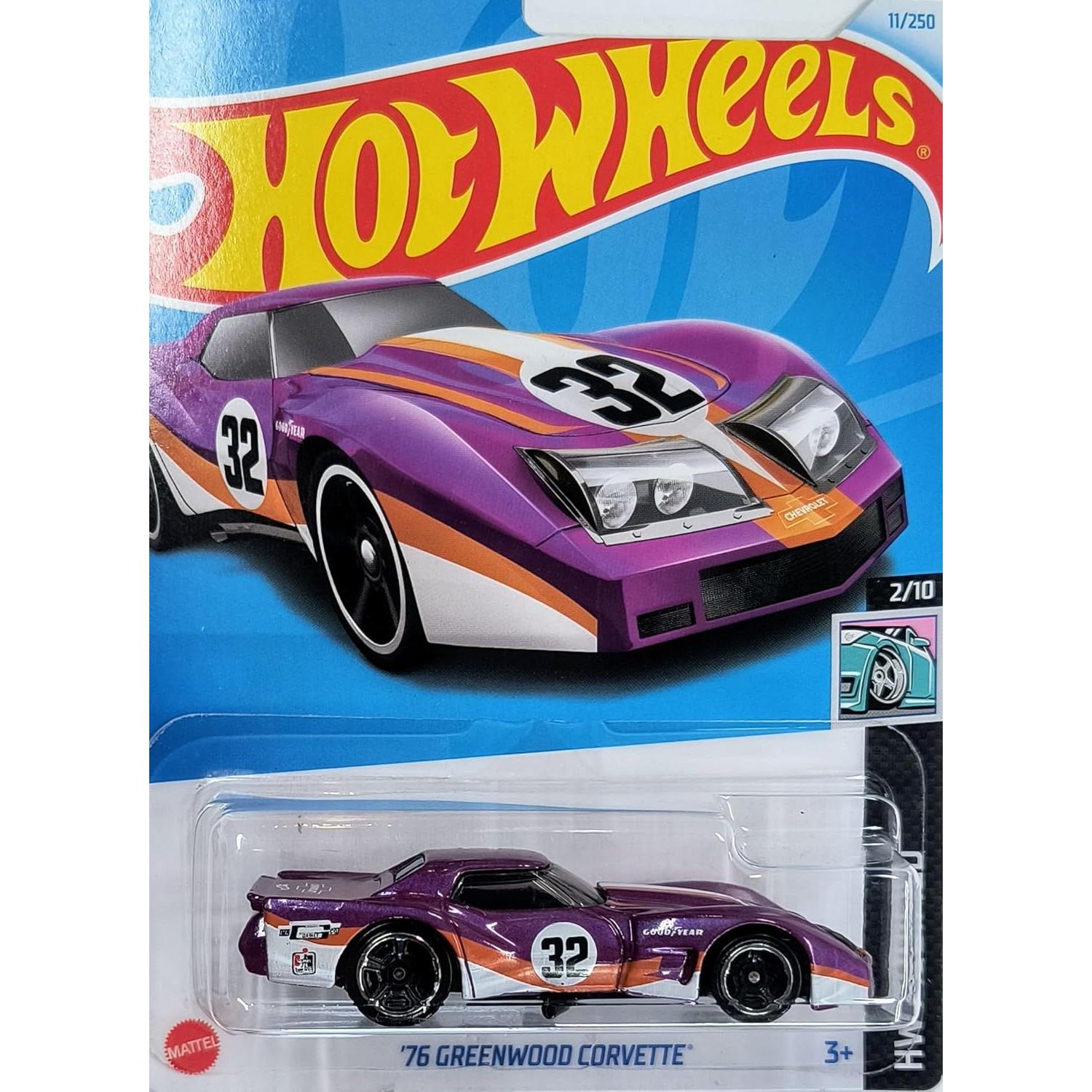 Hot Wheels 5-Pack Mattel Corvette 2020 Elkhart Lake Azul 1/64