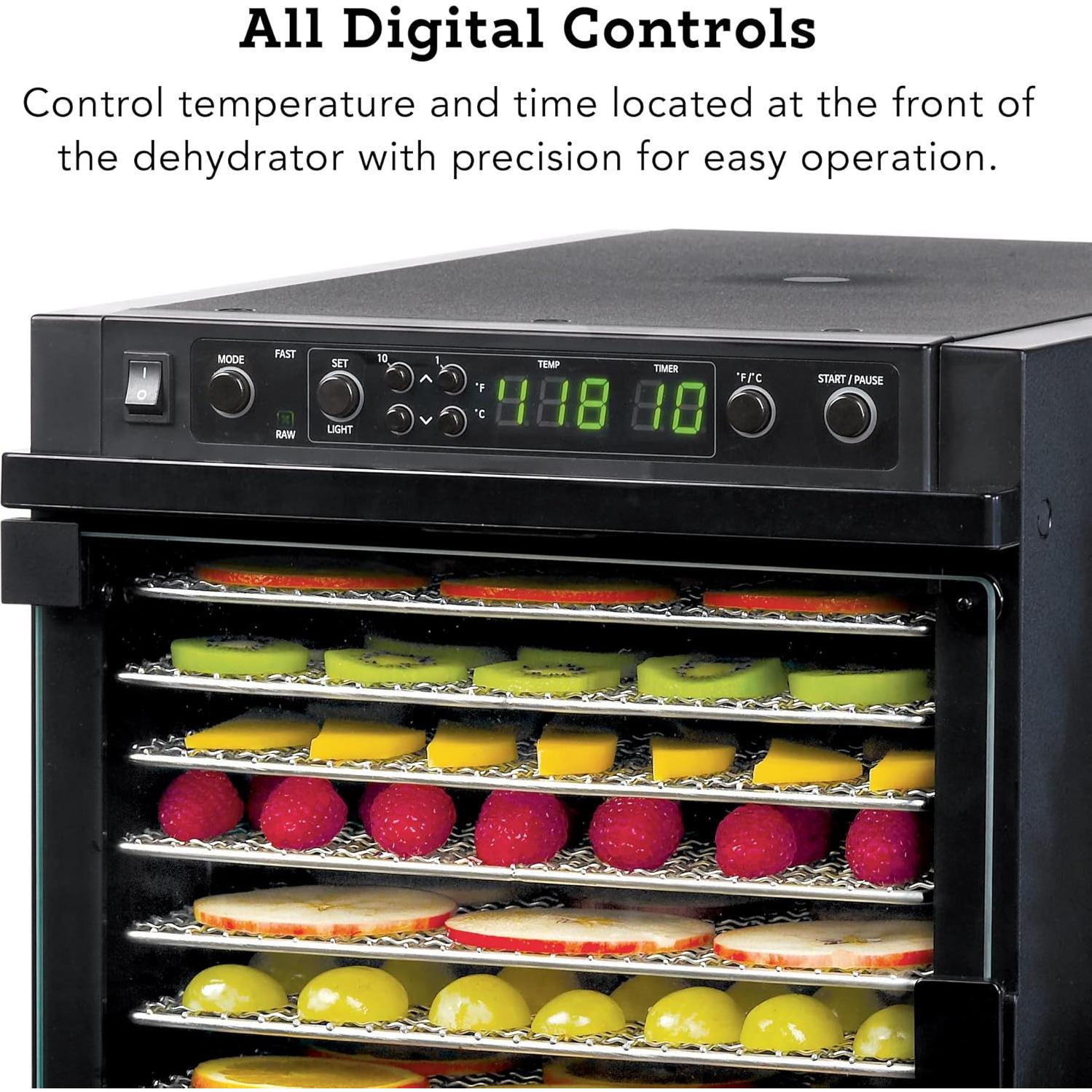 Tribest Sedona Express SDE-S6780-B Digital Food Dehydrator,Black